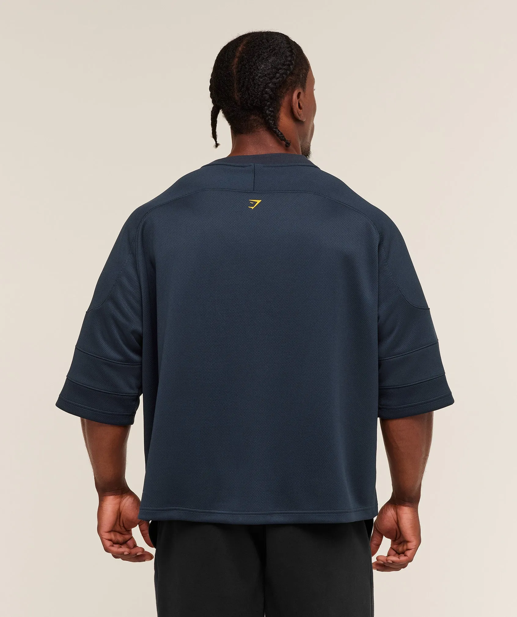 Gymshark American Football Jersey - Heavy Blue sold by Gymshark product image thumbnail 4