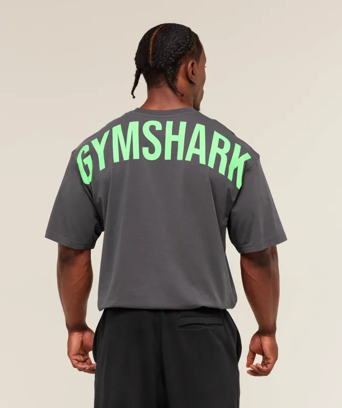 Gymshark Power T-Shirt - Grey made by Gymshark