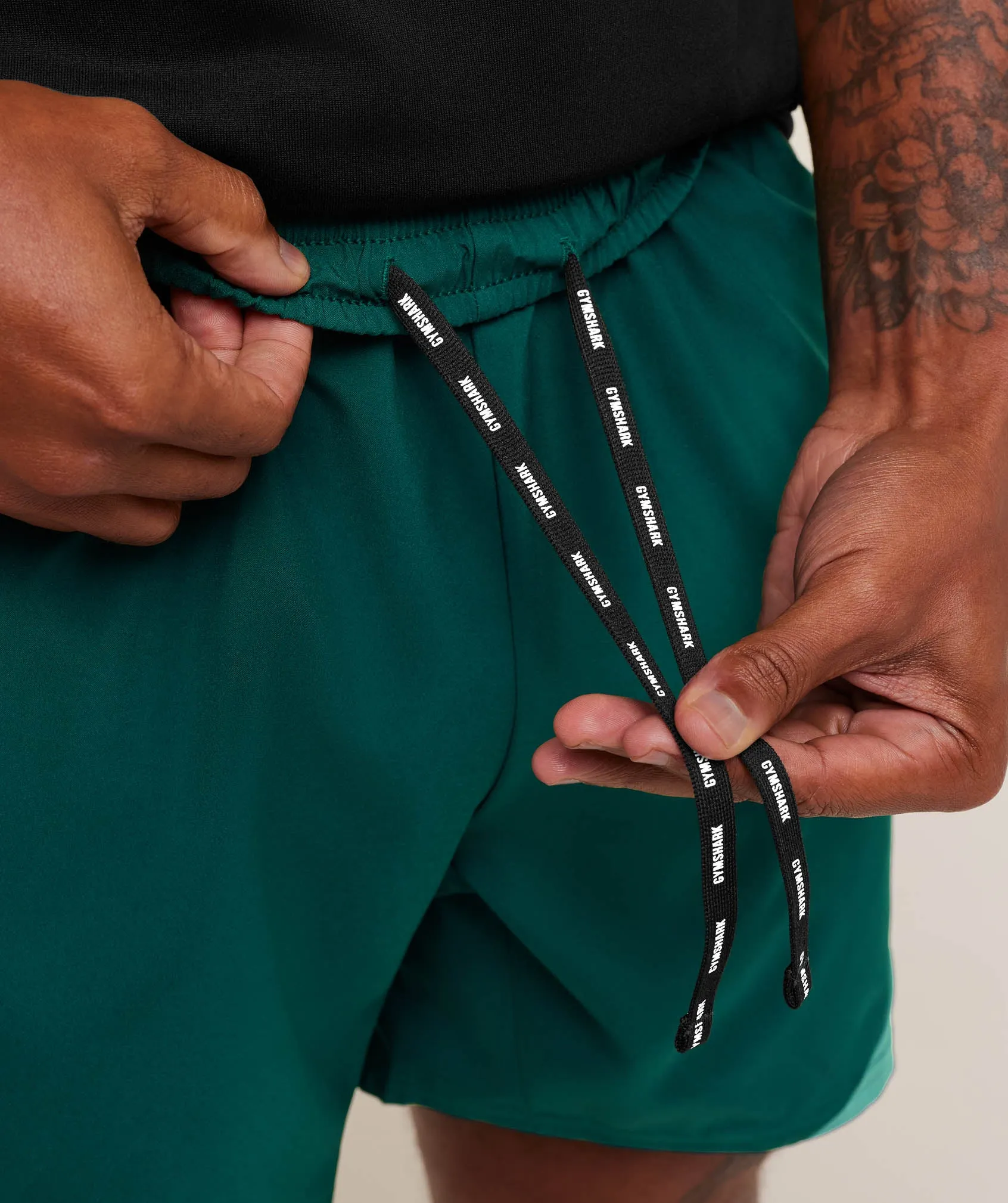 Gymshark Arrival Block 6" Shorts - Weighted Teal sold by Gymshark product image thumbnail 5