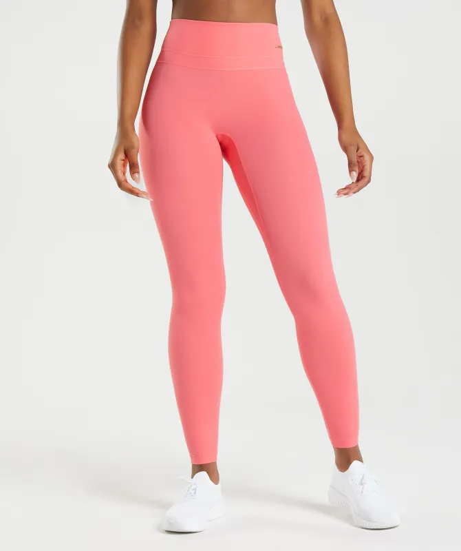 Gymshark Whitney High Rise Leggings - Peony Pink sold by Gymshark