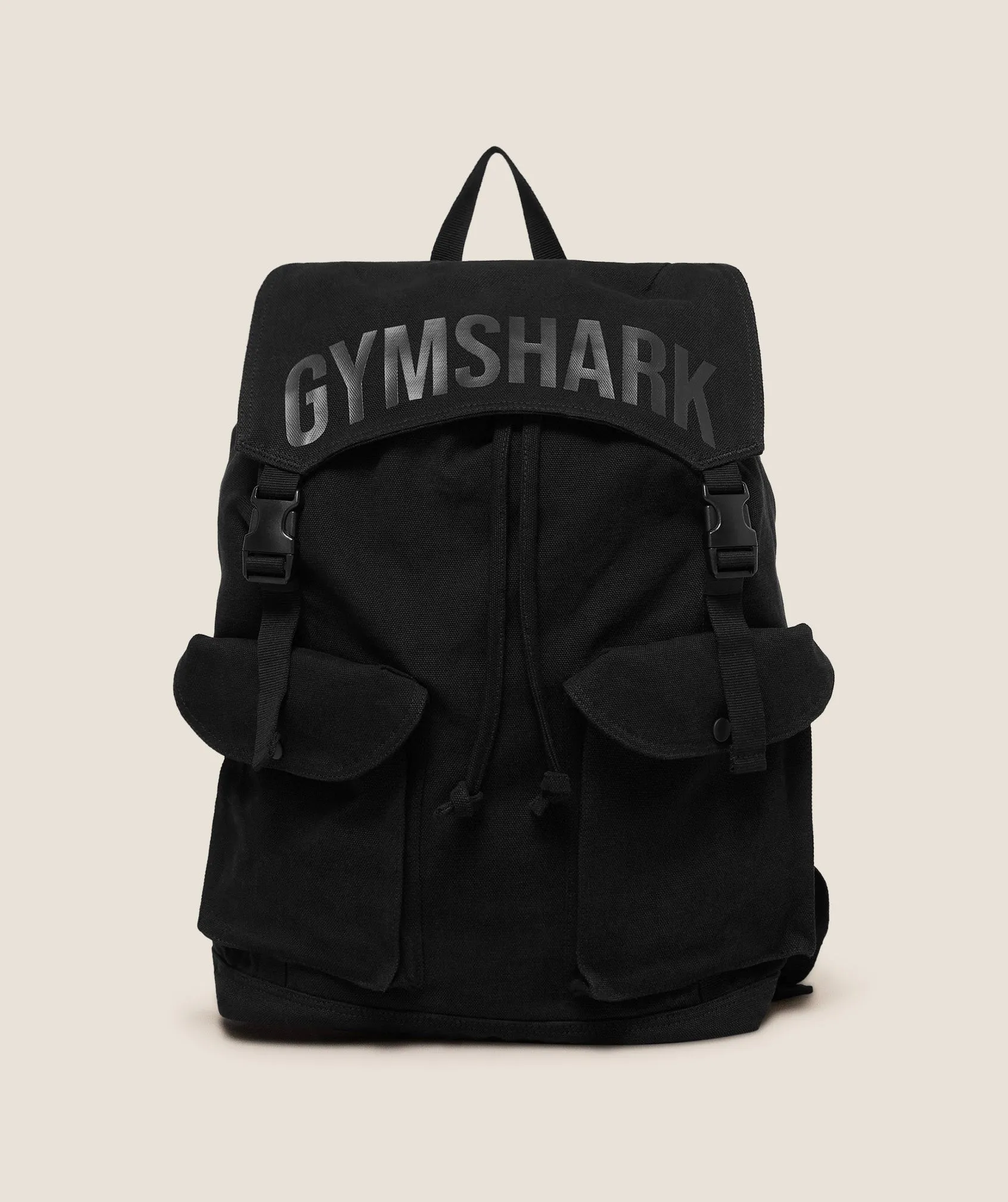 Gymshark Power Backpack - Black/Asphalt Grey sold by Gymshark