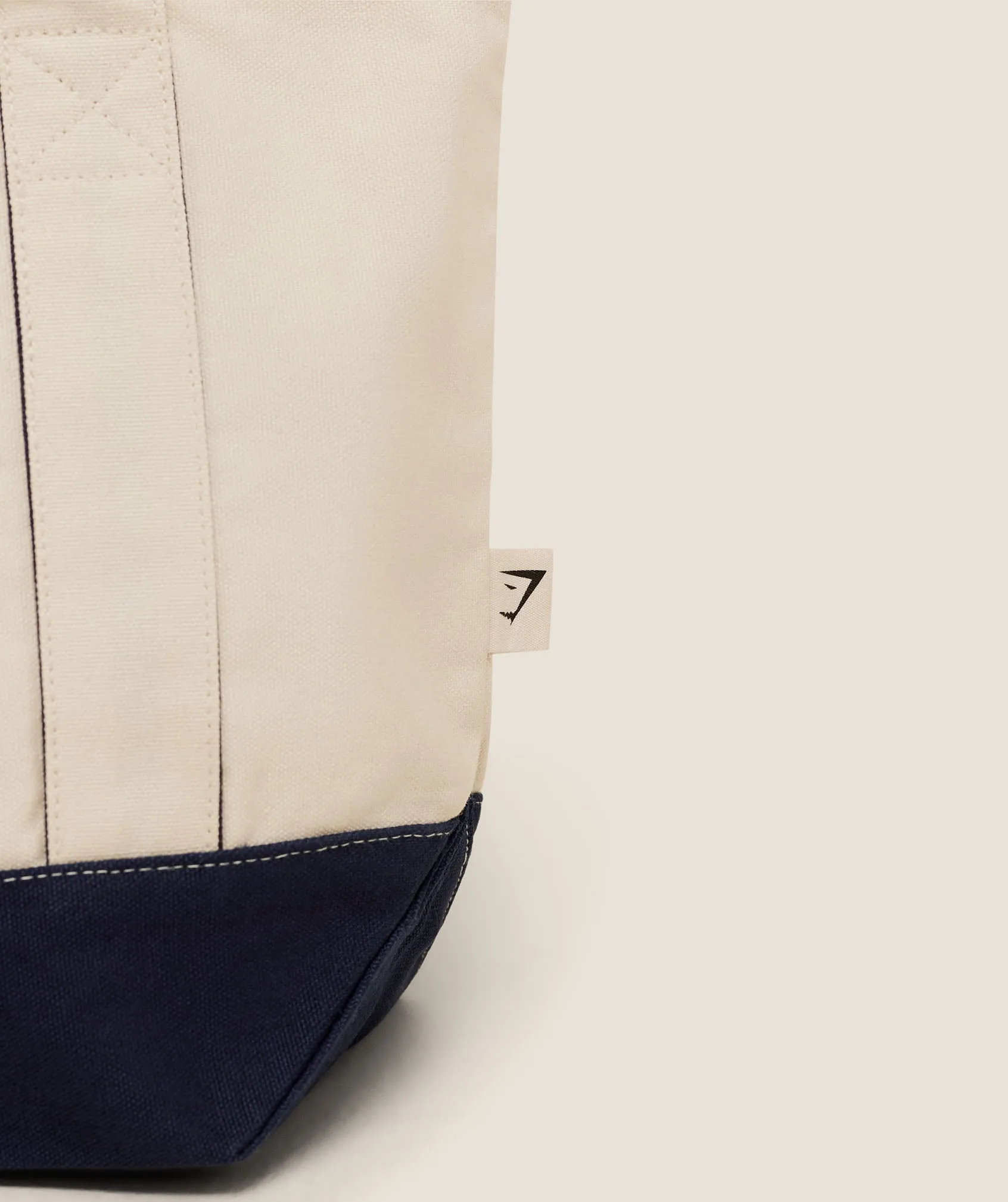 Gymshark Collegiate Mini Tote Bag - Heavy Blue/Oat White/Athletic Burgundy sold by Gymshark product image thumbnail 4