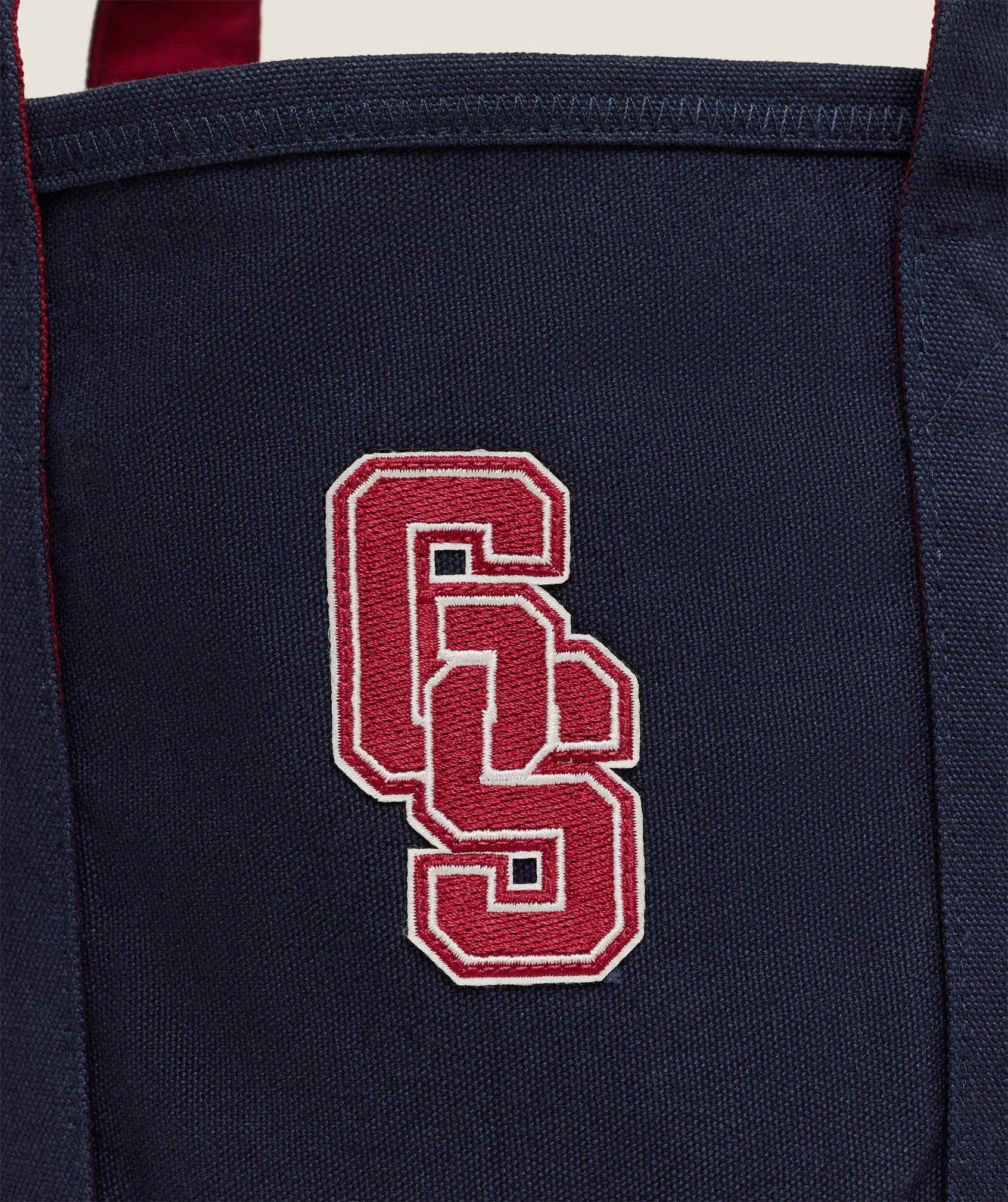 Gymshark Collegiate Mini Tote Bag - Heavy Blue sold by Gymshark product image thumbnail 3