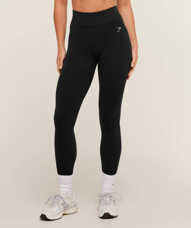 Gymshark Warp Leggings - GS Black sold by Gymshark