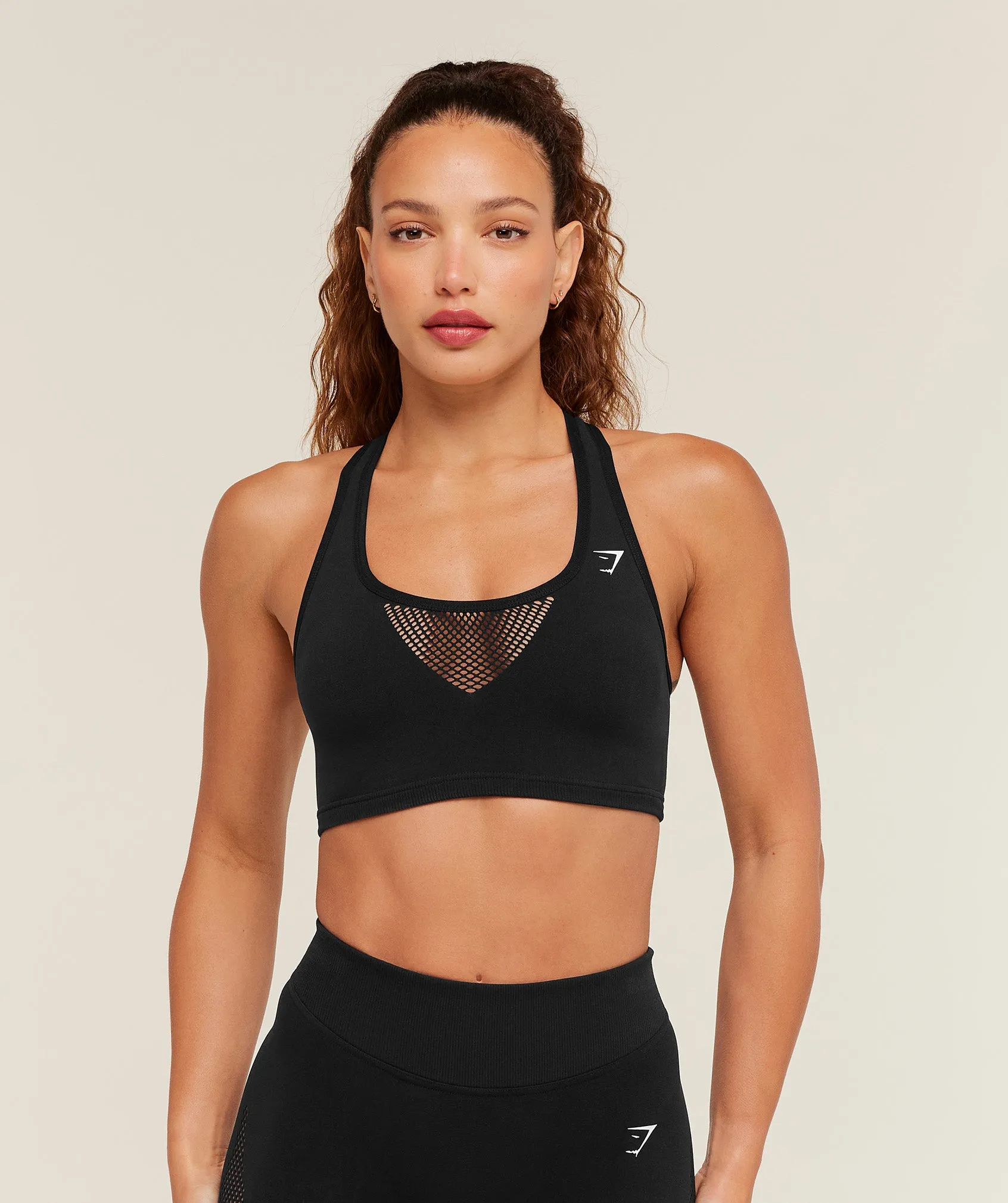 Gymshark Warp Sports Bra - GS Black sold by Gymshark