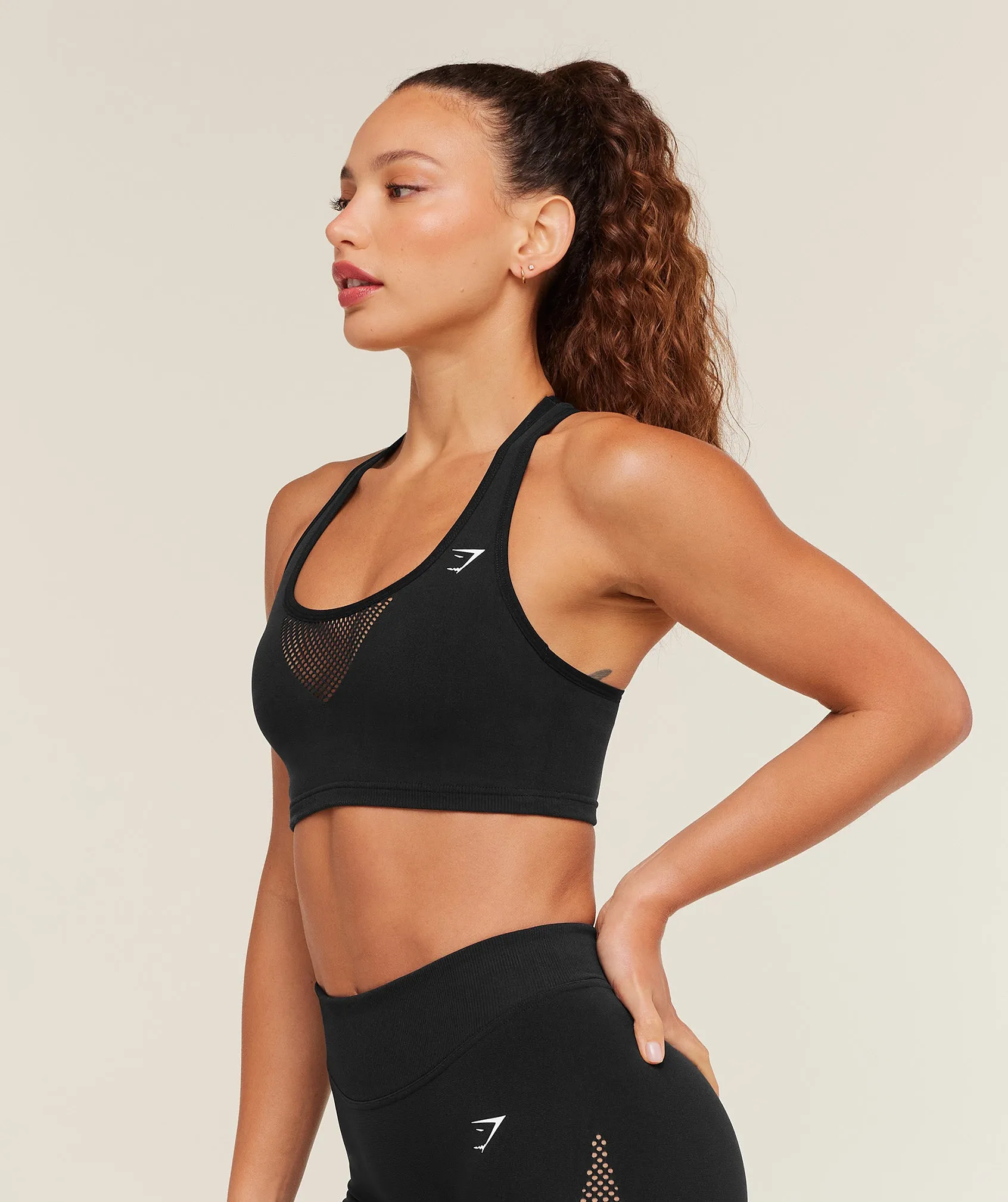 Gymshark Warp Sports Bra - GS Black sold by Gymshark product image thumbnail 2