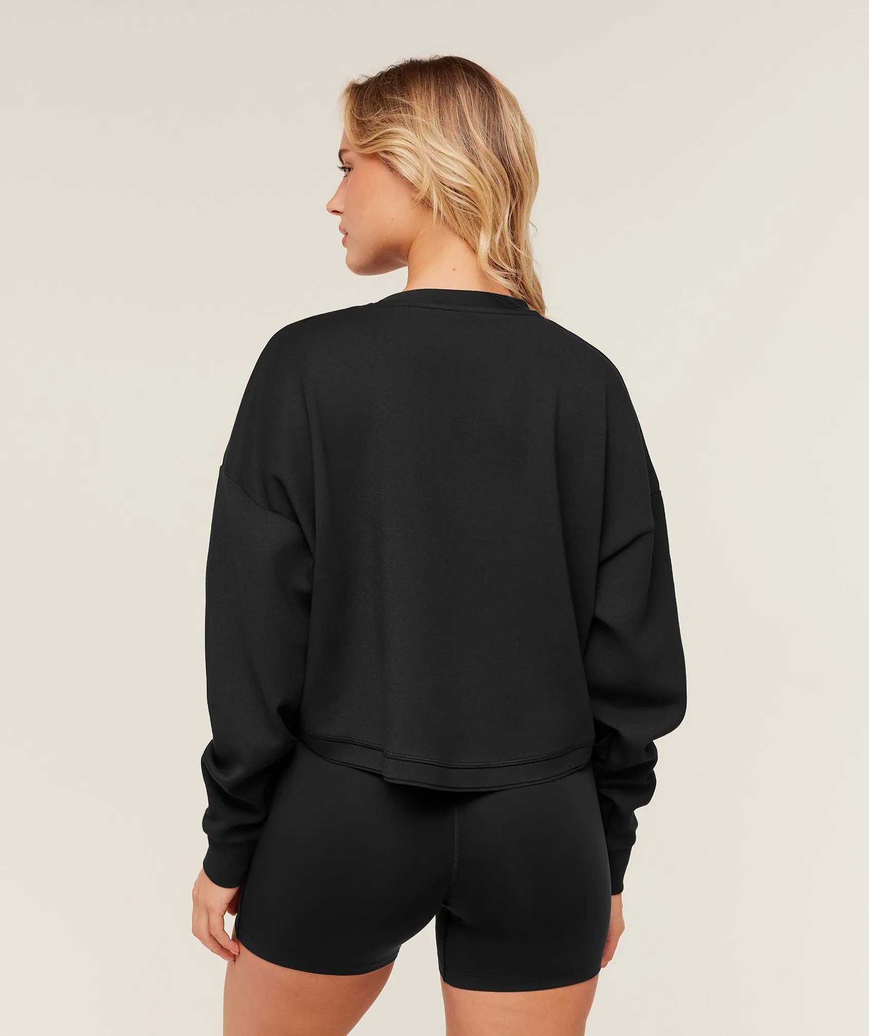Gymshark Flow Long Sleeve Top - GS Black sold by Gymshark product image thumbnail 3