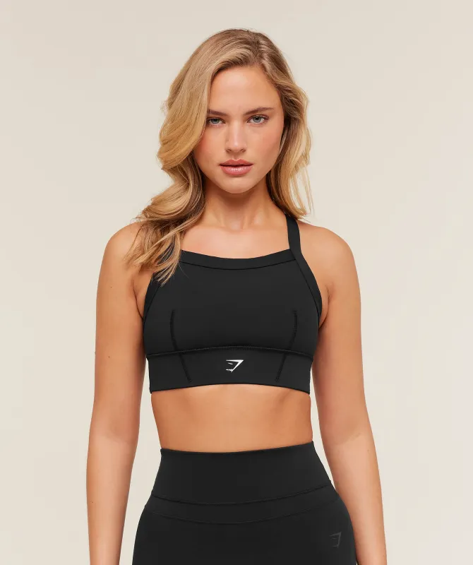 Gymshark Compression Sports Bra - GS Black sold by Gymshark