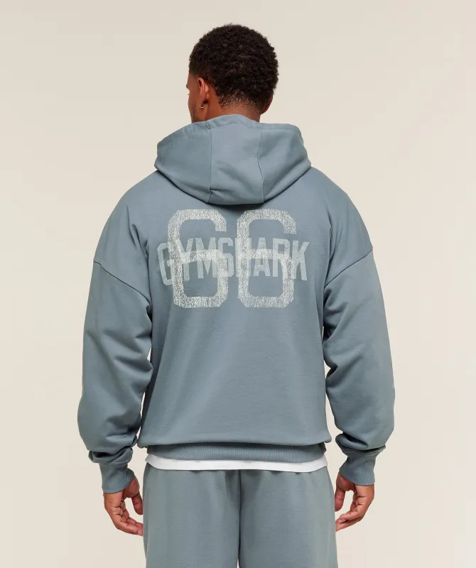 Gymshark GS66 Hoodie - Iron Blue made by Gymshark