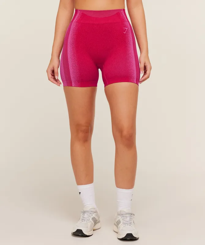 Gymshark Charge Seamless Shorts - GS Build Pink/GS Fetch Pink sold by Gymshark