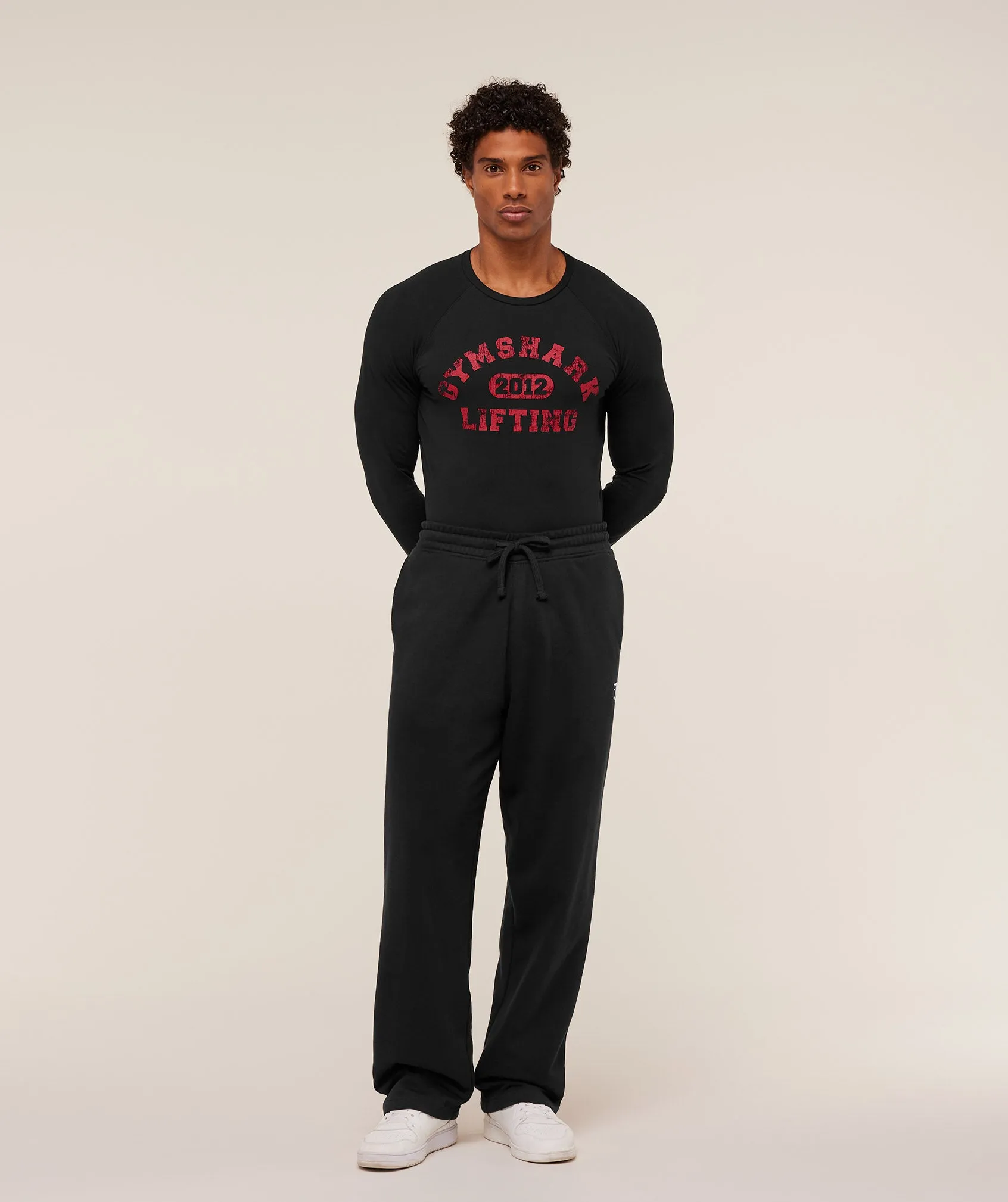 Gymshark Lifting Long Sleeve T-Shirt - Black sold by Gymshark product image thumbnail 4