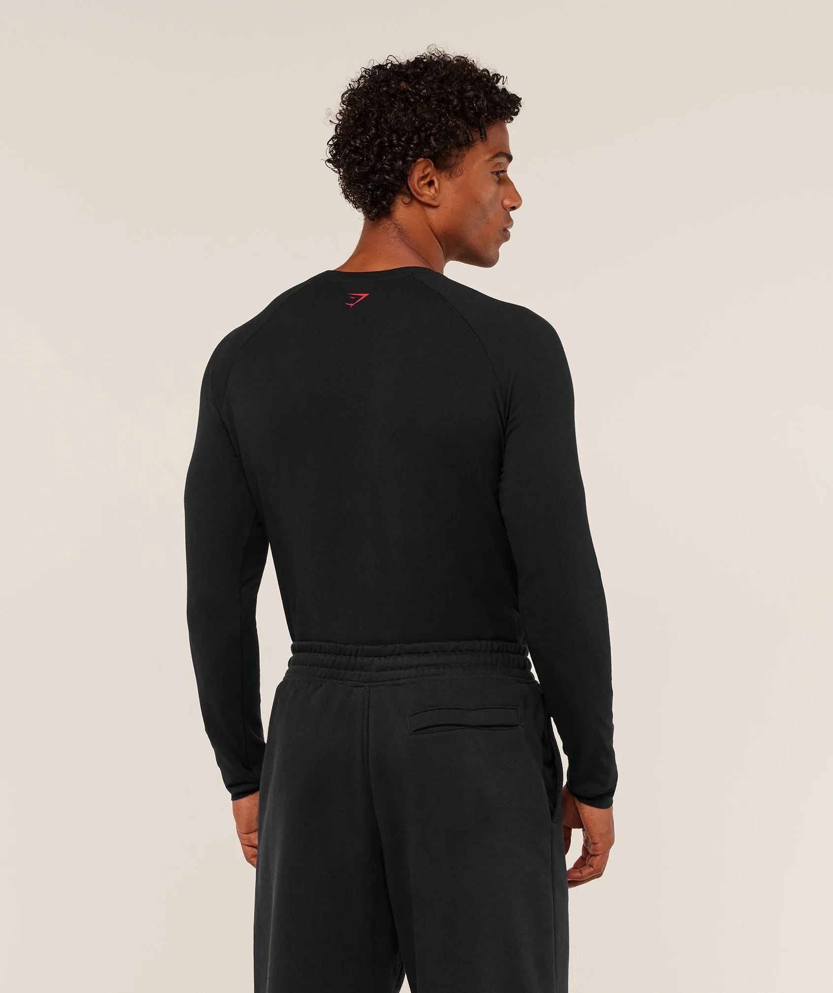 Gymshark Lifting Long Sleeve T-Shirt - Black sold by Gymshark product image thumbnail 2