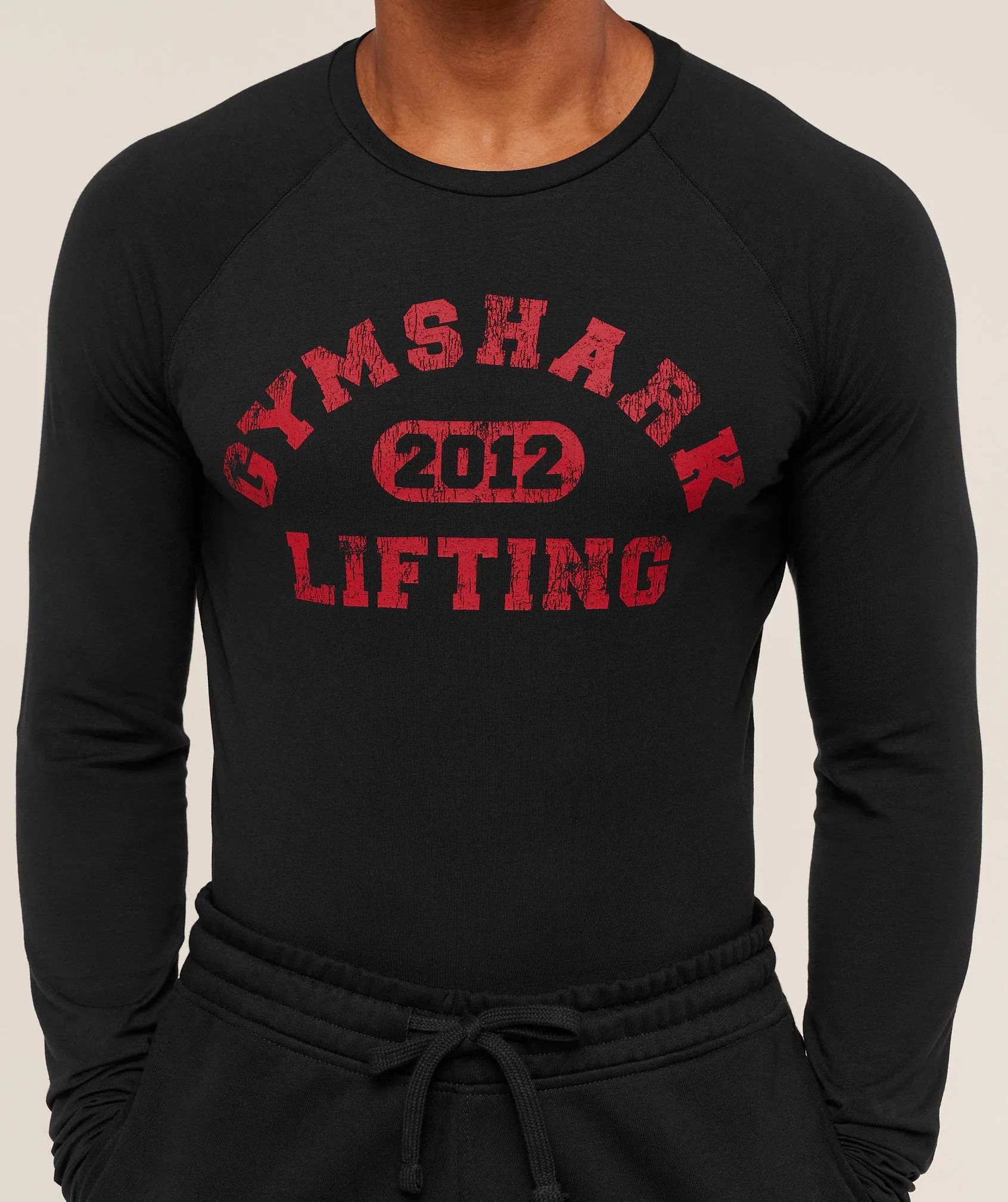 Gymshark Lifting Long Sleeve T-Shirt - Black sold by Gymshark product image thumbnail 5