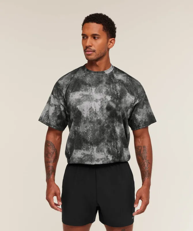Gymshark Arrival Oversized T-Shirt - Smokey Grey sold by Gymshark