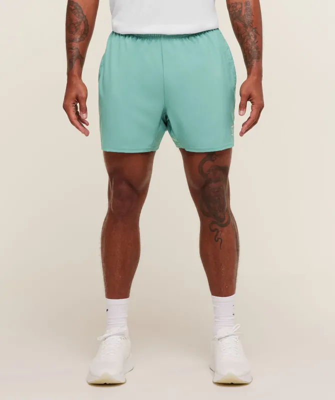 Gymshark Arrival 5" Shorts - Muted Teal sold by Gymshark