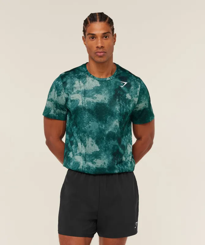 Gymshark Arrival T-Shirt - Muted Teal sold by Gymshark