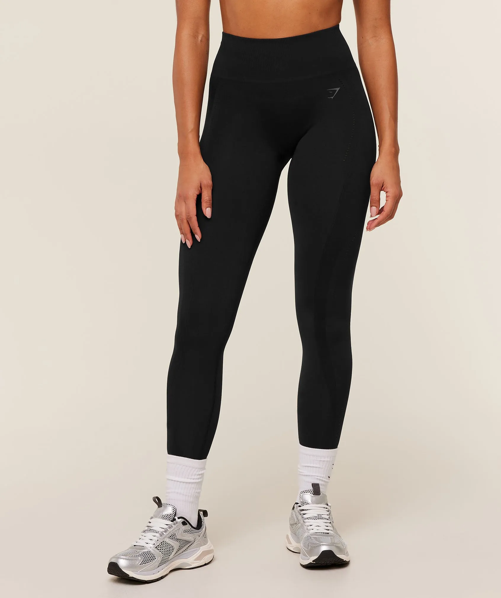 Gymshark Energise Seamless Leggings - Black sold by Gymshark
