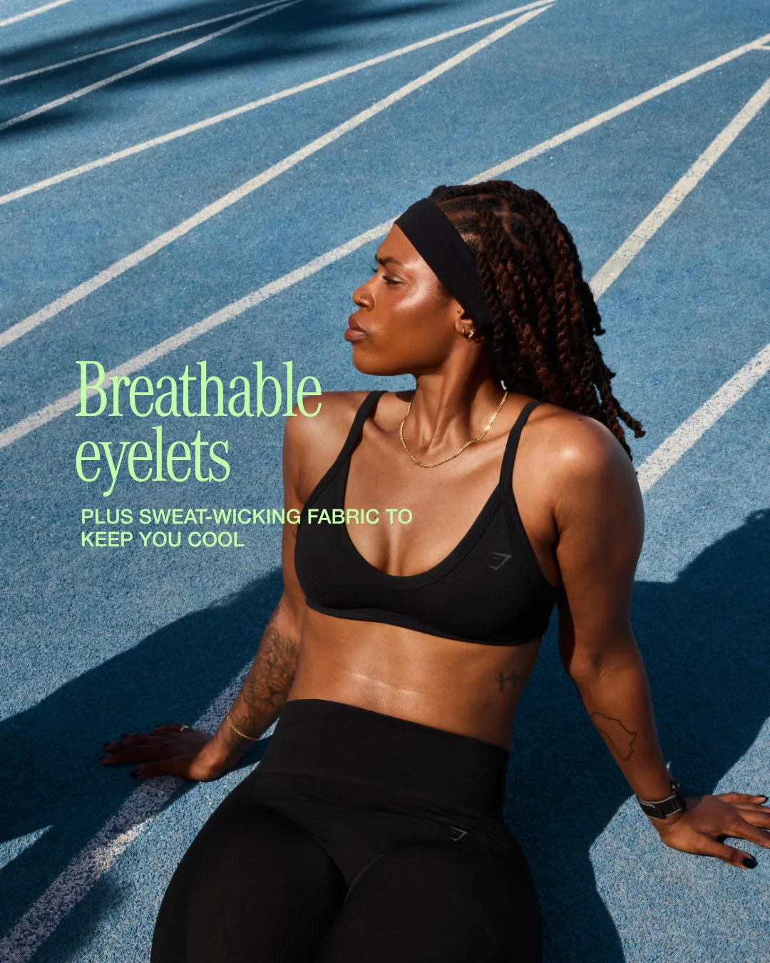 Gymshark Energise Seamless Leggings - Black sold by Gymshark product image thumbnail 2