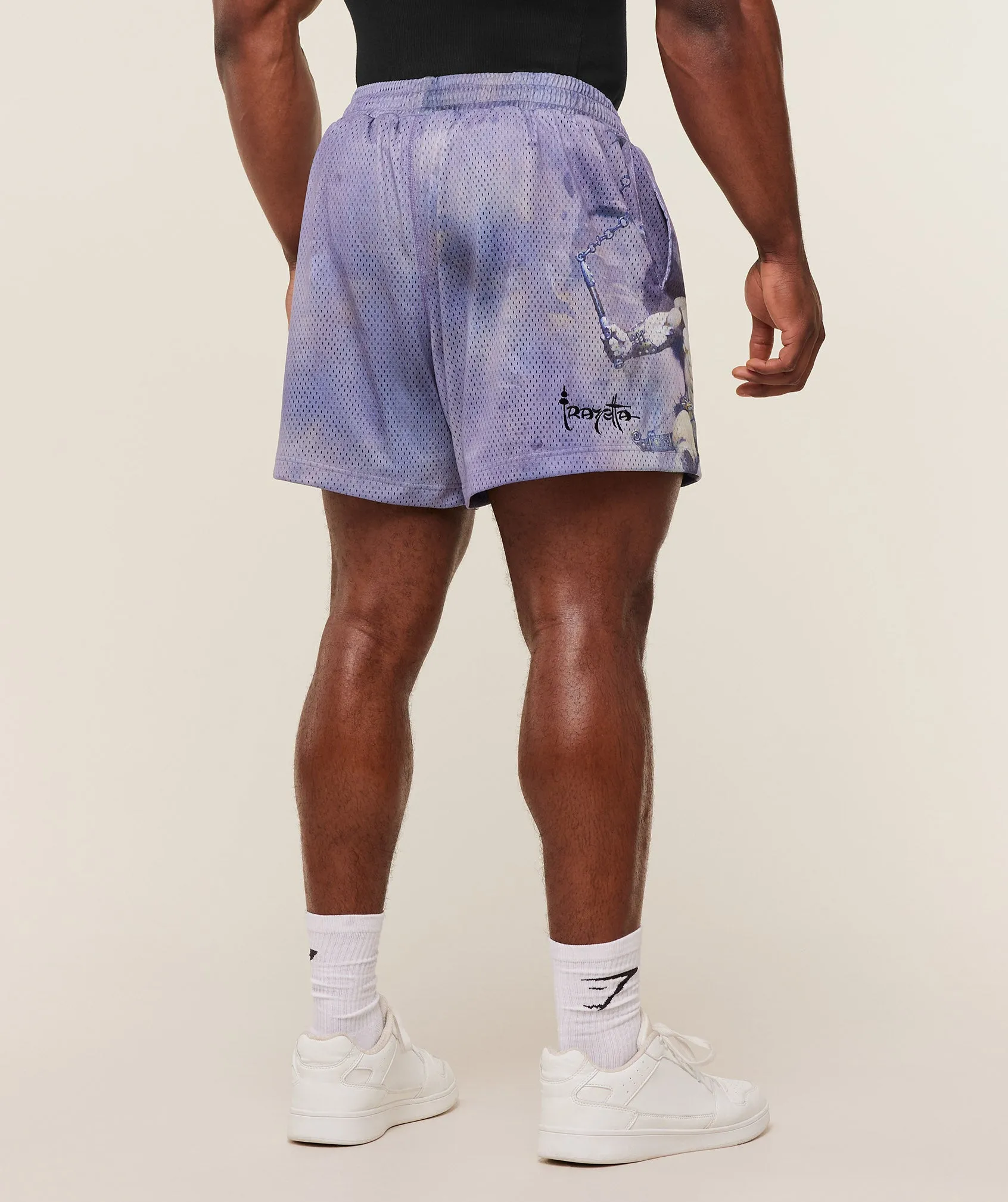 Gymshark Power x Frazetta Graphic Shorts - Steady Purple sold by Gymshark product image thumbnail 2