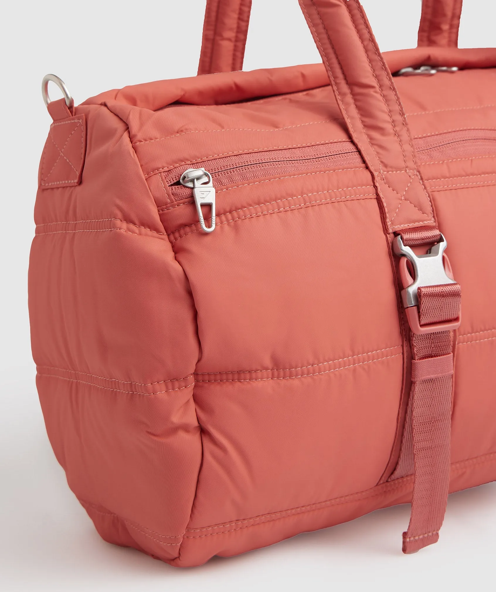 Gymshark Lifestyle Barrel Bag - Terracotta Pink sold by Gymshark product image thumbnail 2