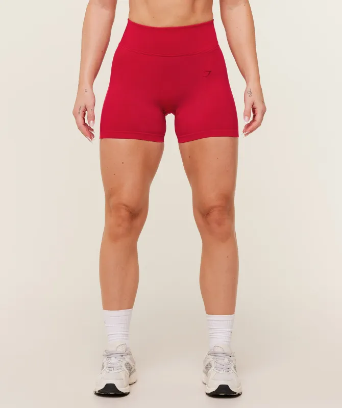 Gymshark Lift Seamless Shorts - Carmine Red sold by Gymshark
