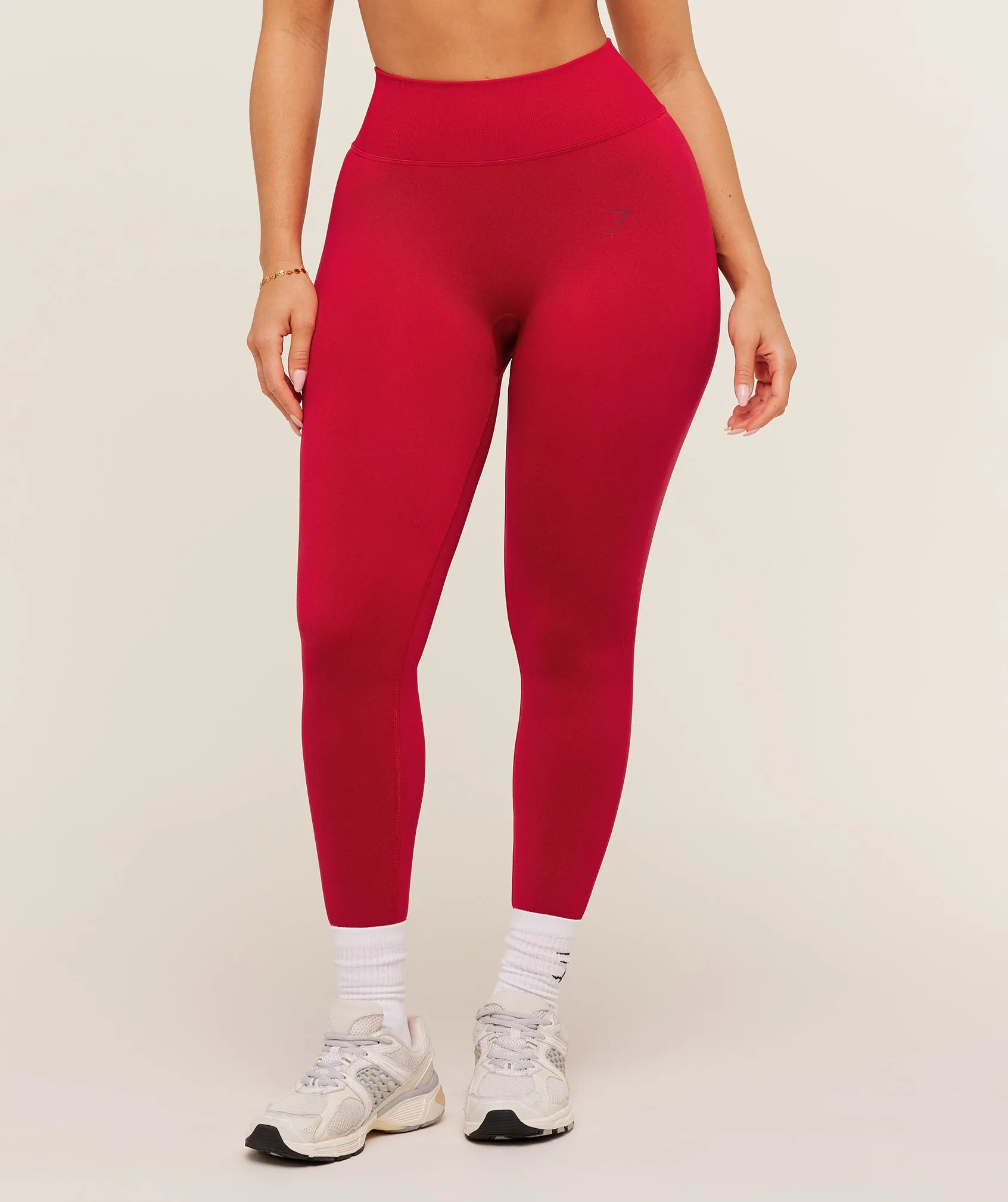 Gymshark Lift Seamless Leggings - Carmine Red sold by Gymshark