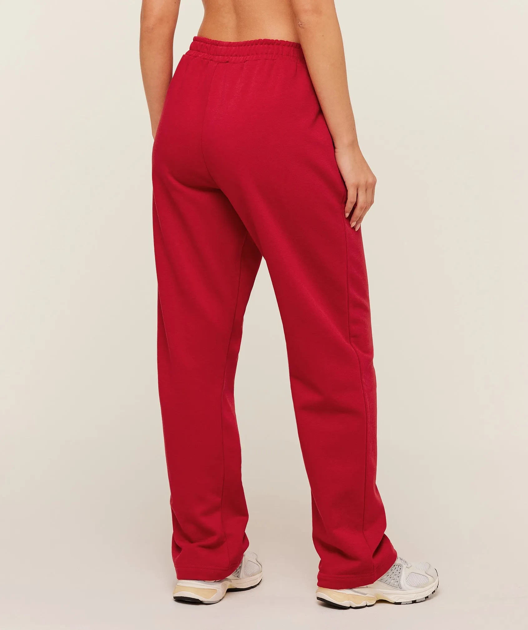 Gymshark Training Fleece Straight Leg Regular Joggers - Carmine Red sold by Gymshark product image thumbnail 2