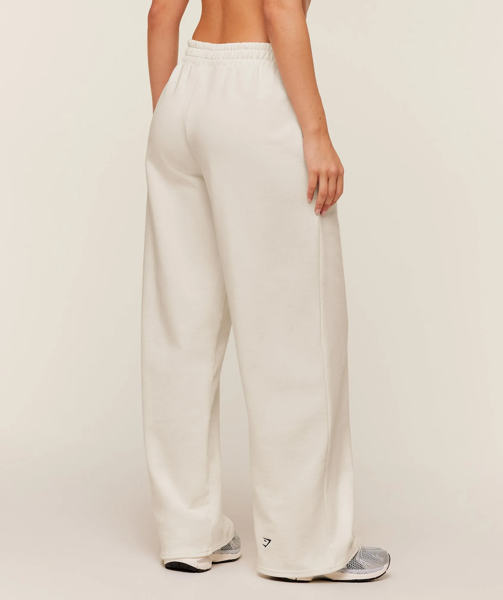 Gymshark Collegiate Graphic Straight Leg Jogger - GS Soft White sold by Gymshark product image thumbnail 2