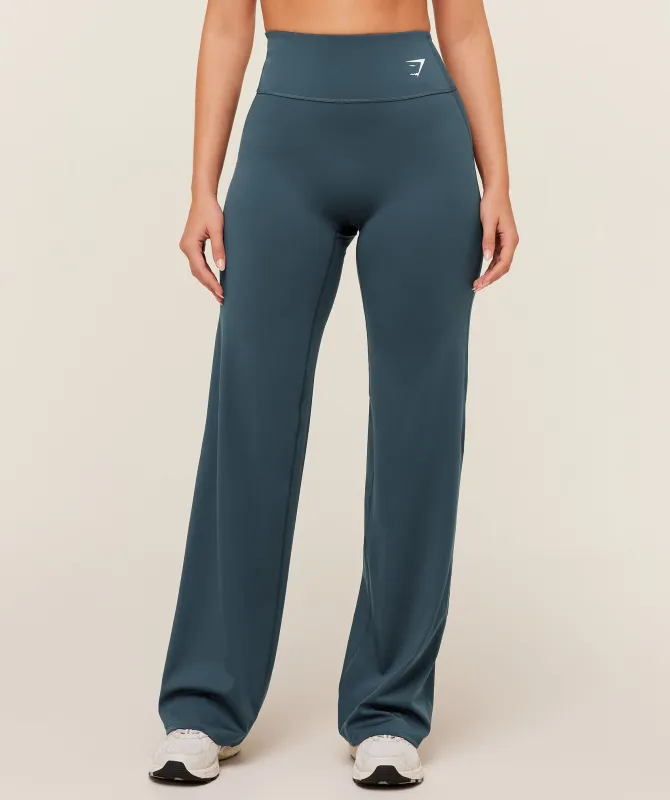 Gymshark Training Straight Leg Leggings - GS Stealth Blue sold by Gymshark