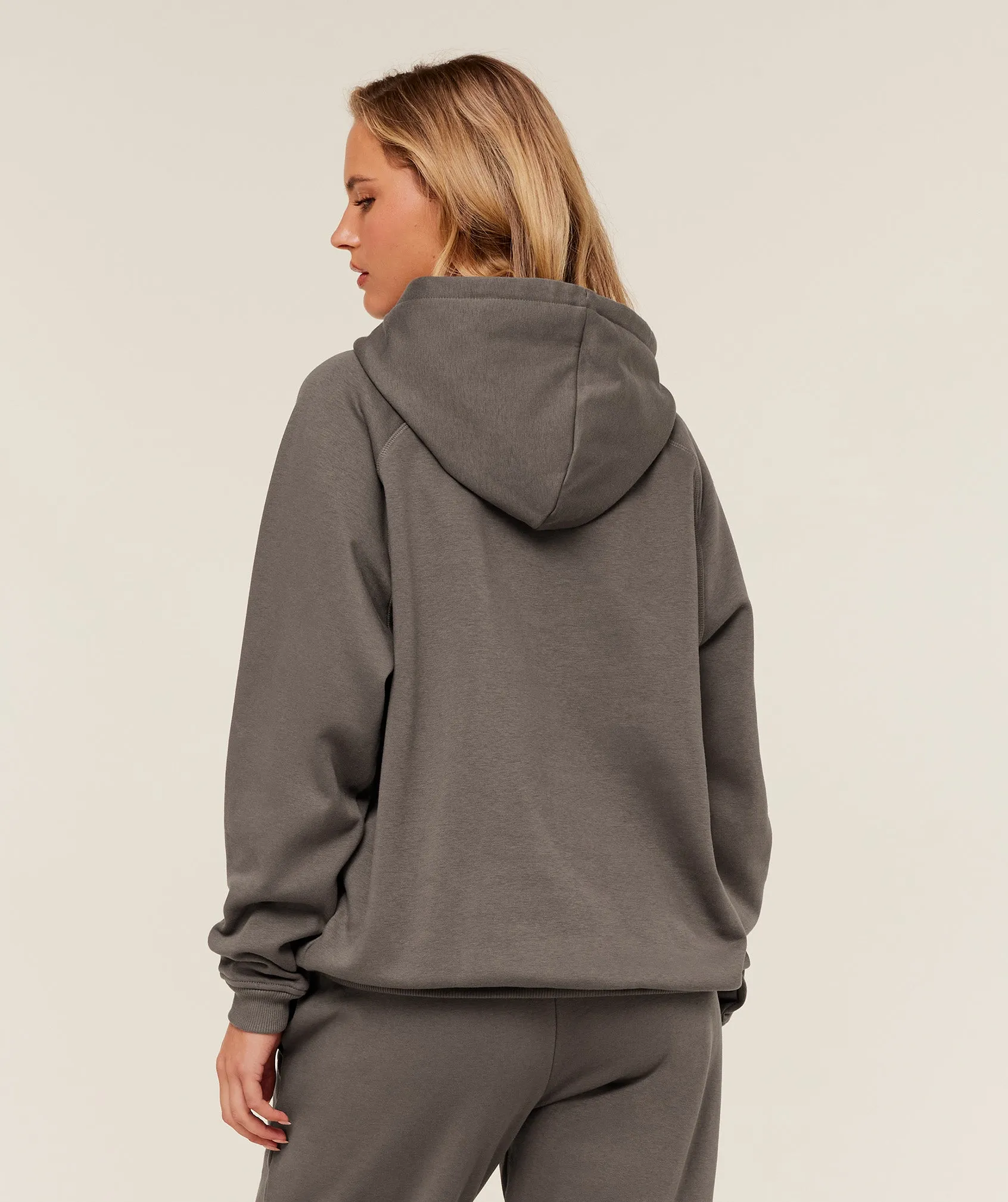 Gymshark Training Oversized Fleece Hoodie - Cool Brown sold by Gymshark product image thumbnail 2