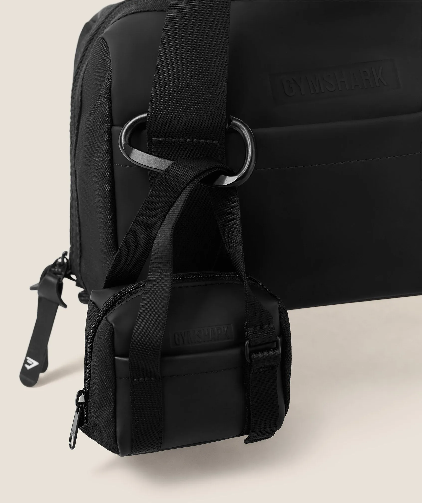 Gymshark Everyday Mini Holdall Keychain - GS Black sold by Gymshark product image thumbnail 3