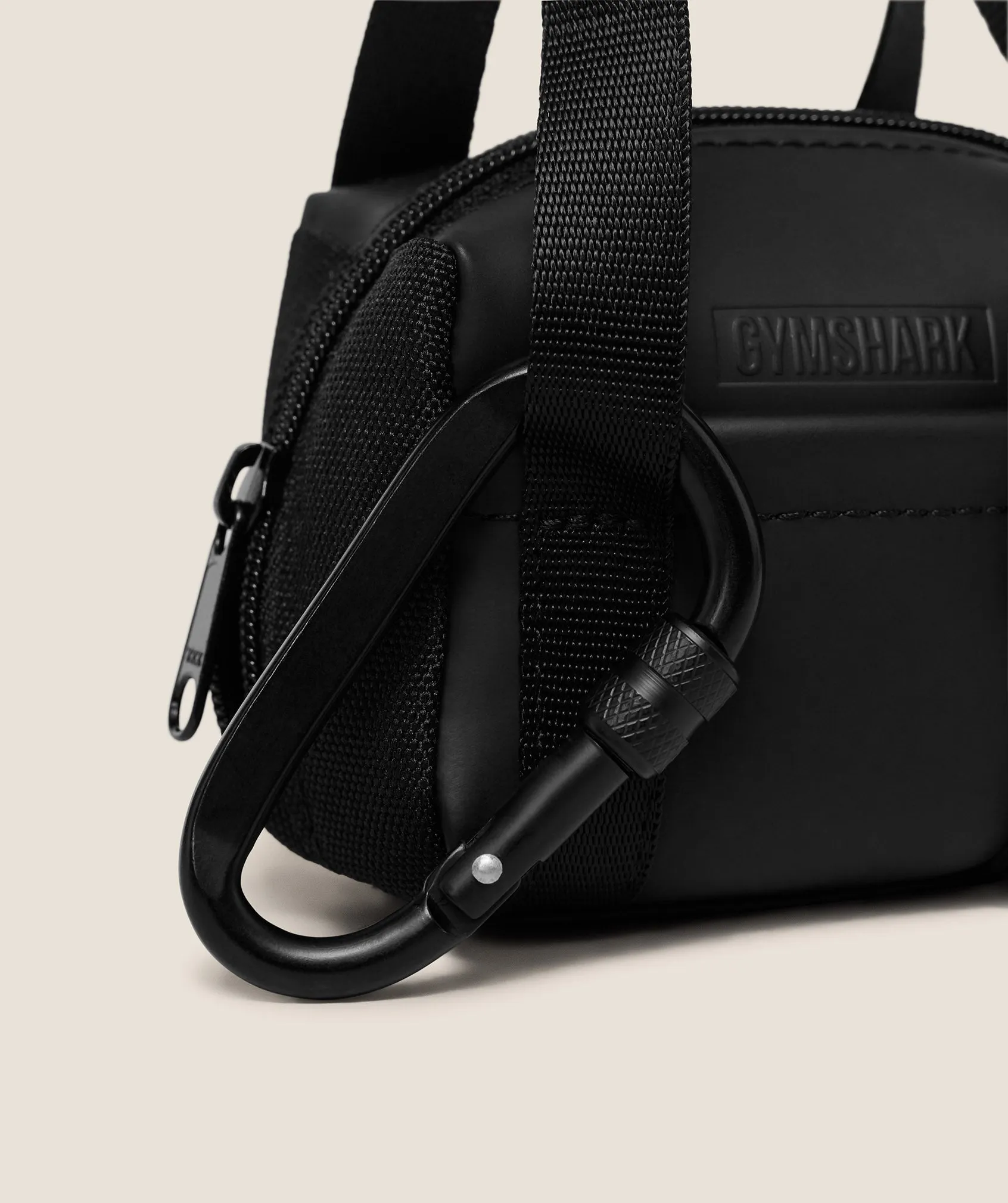 Gymshark Everyday Mini Holdall Keychain - GS Black sold by Gymshark product image thumbnail 2