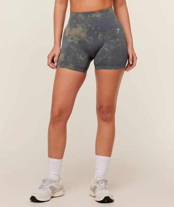 Gymshark Everyday Seamless Washed Shorts 2.0 - GS Onyx Grey/WASH sold by Gymshark