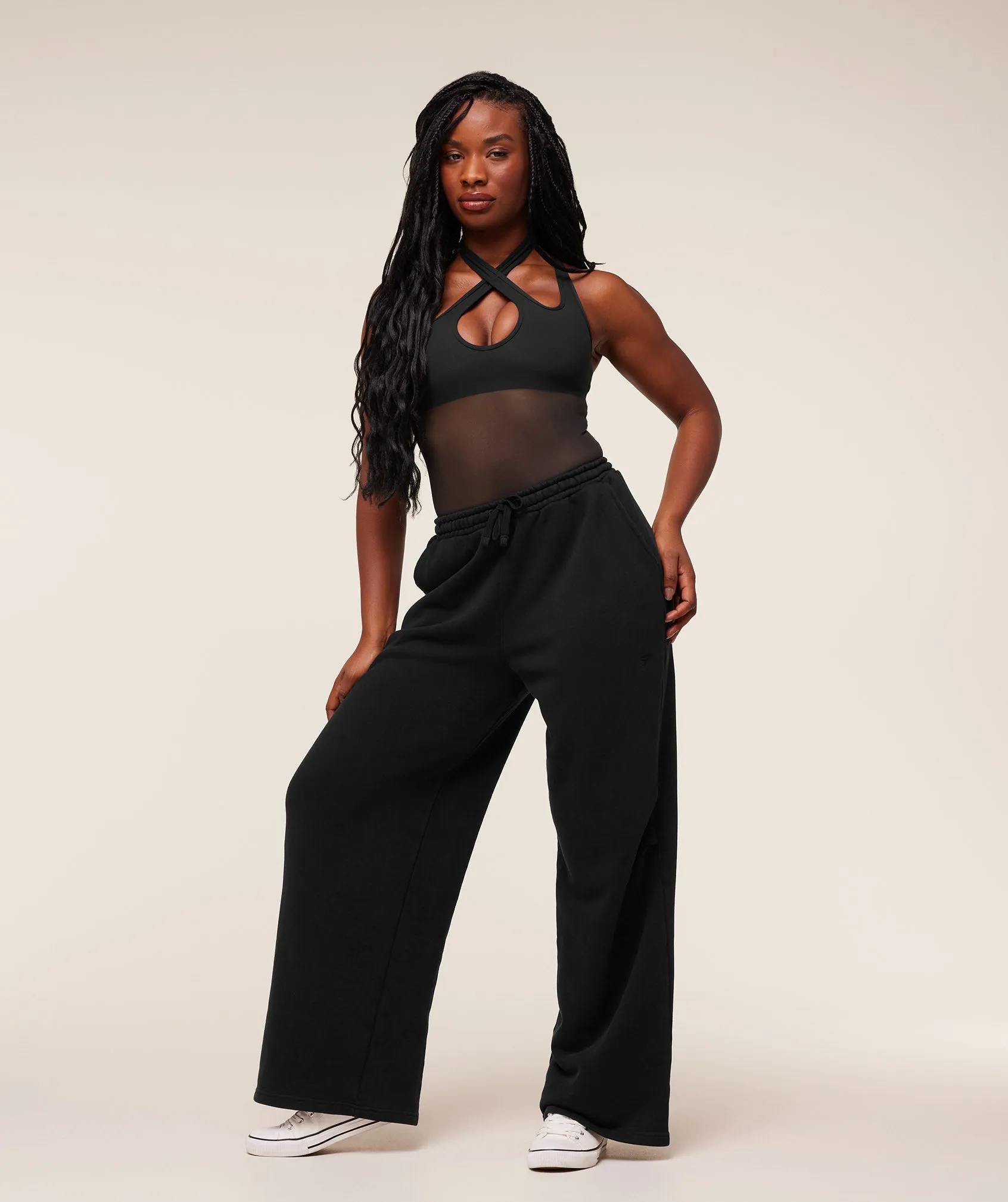 Gymshark Dark Energy Mesh Tank - GS Black sold by Gymshark product image thumbnail 4