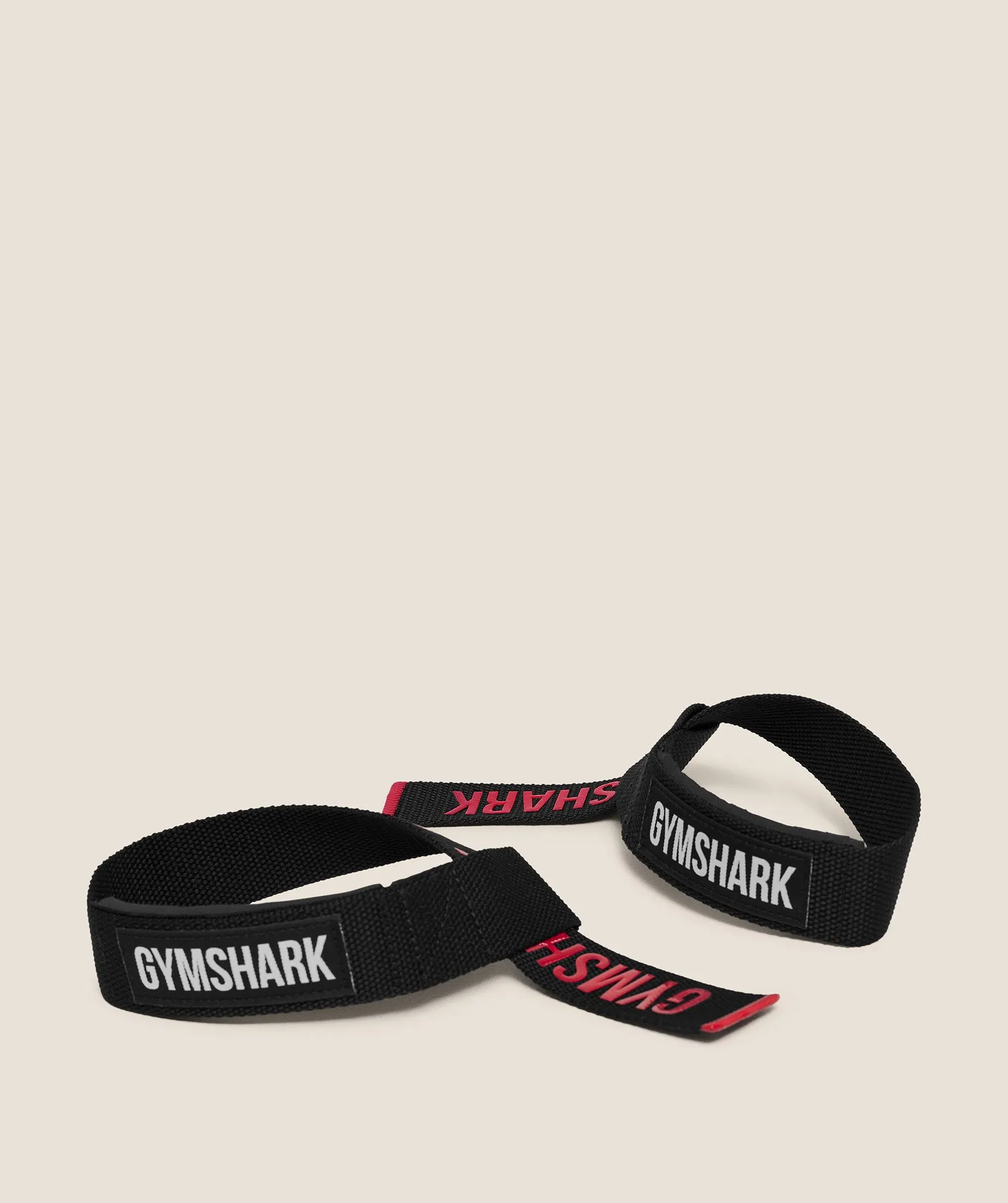 Gymshark Silicone Lifting Straps - Black/Carmine Red sold by Gymshark product image thumbnail 2