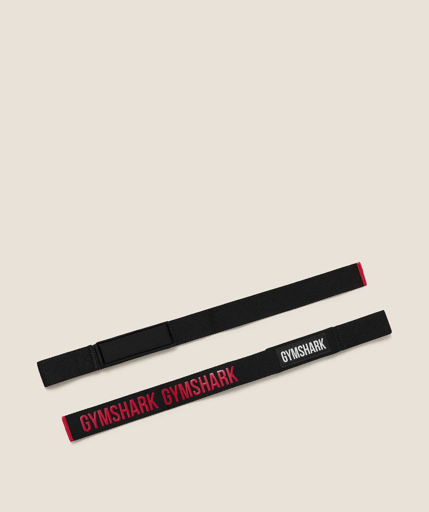 Gymshark Silicone Lifting Straps - Black/Carmine Red sold by Gymshark product image thumbnail 3