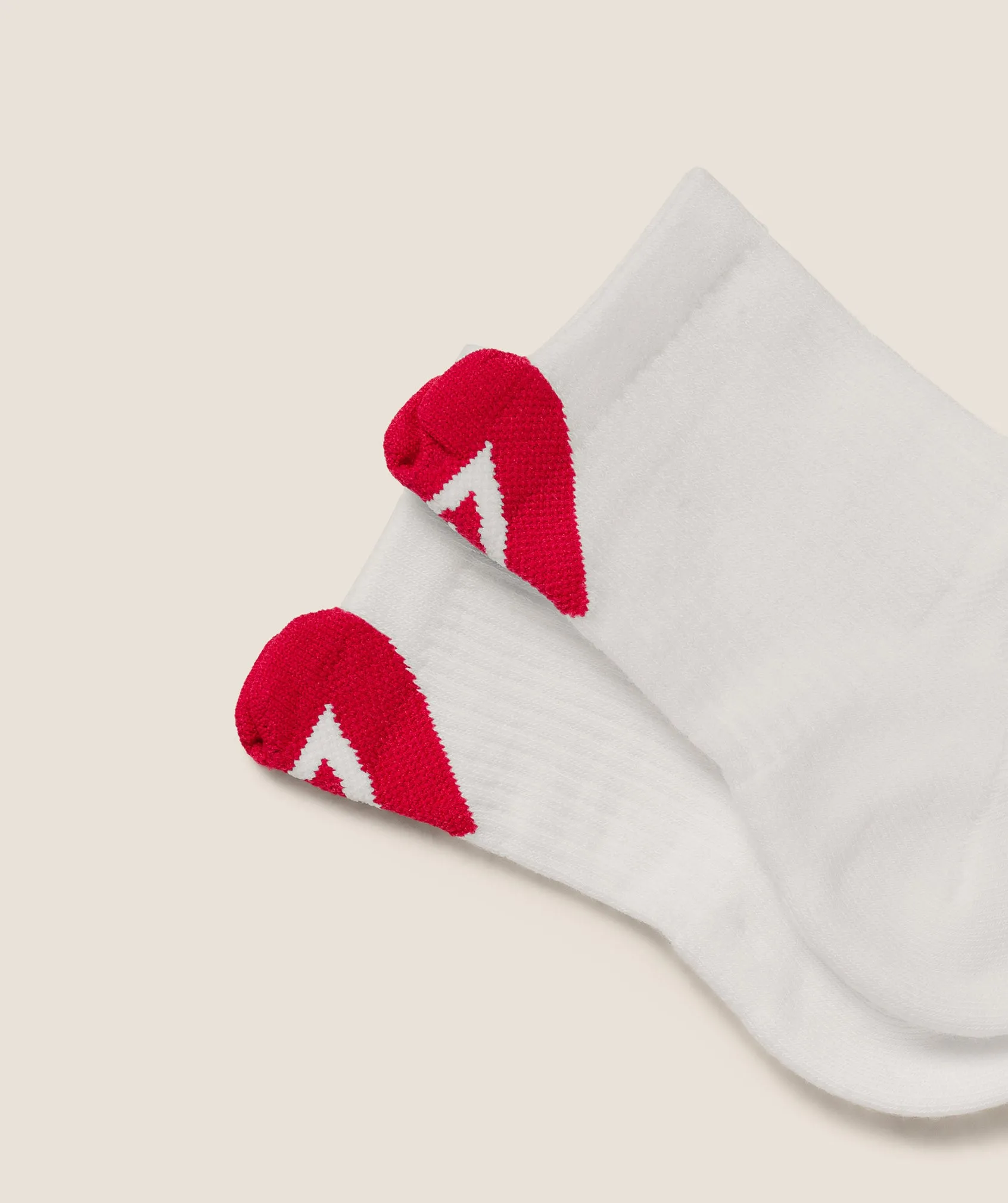 Gymshark Heart Graphic Midi Socks 3pk - GS White sold by Gymshark product image thumbnail 3
