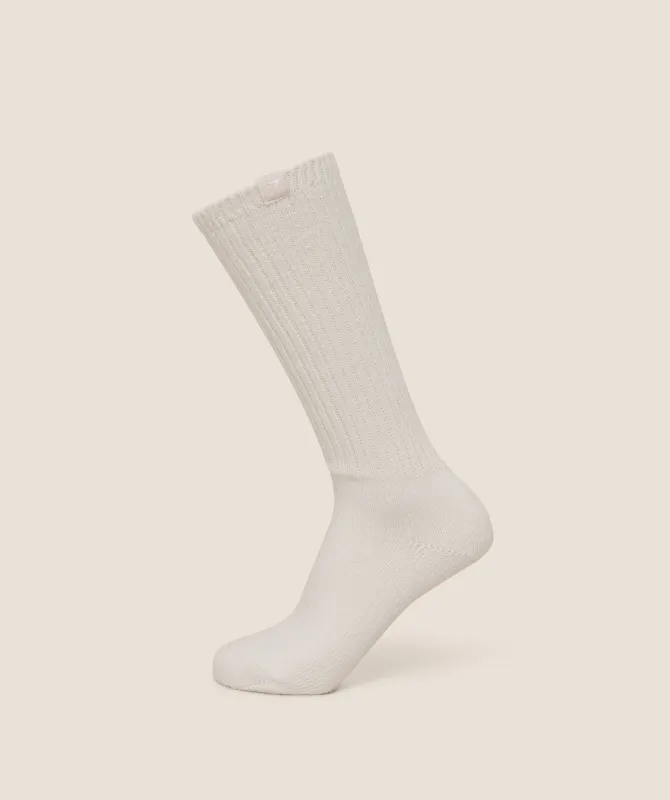 Gymshark Comfy Rest Day Socks - GS Soft White sold by Gymshark