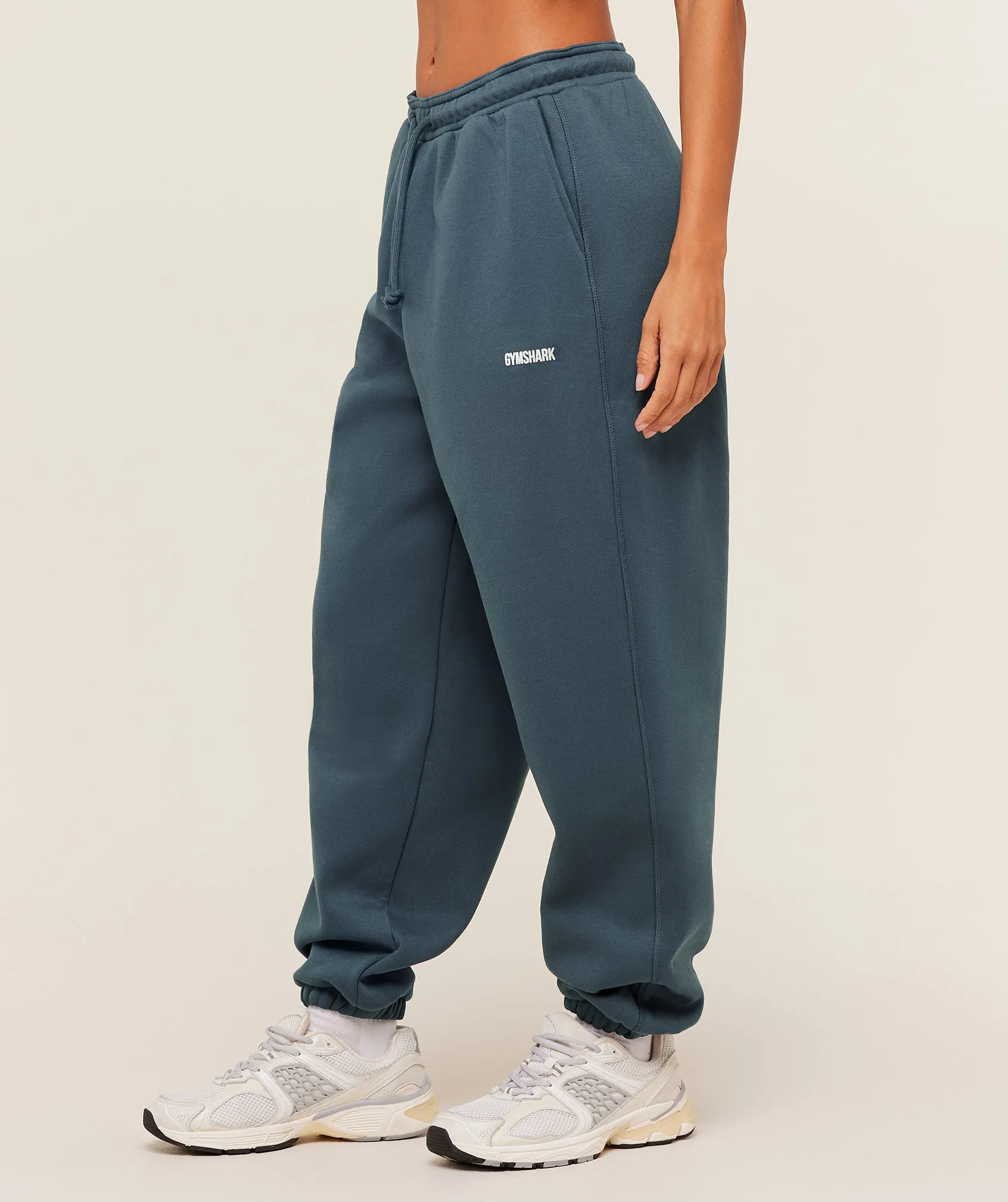 Gymshark Cosy Luxe Cuffed Joggers - GS Stealth Blue sold by Gymshark product image thumbnail 3