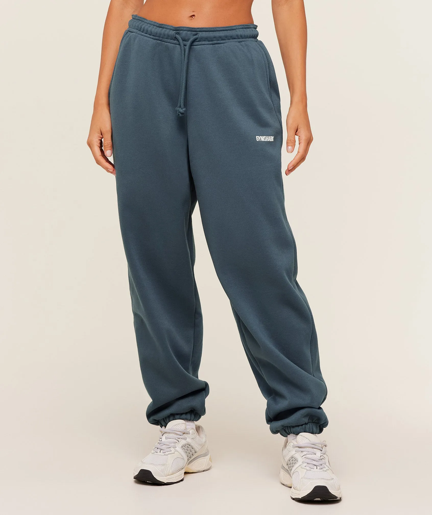 Gymshark Cosy Luxe Cuffed Joggers - GS Stealth Blue sold by Gymshark
