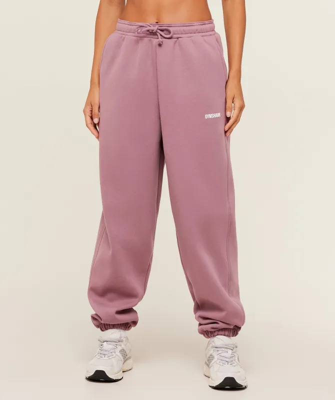 Gymshark Cosy Luxe Cuffed Joggers - Calm Pink sold by Gymshark