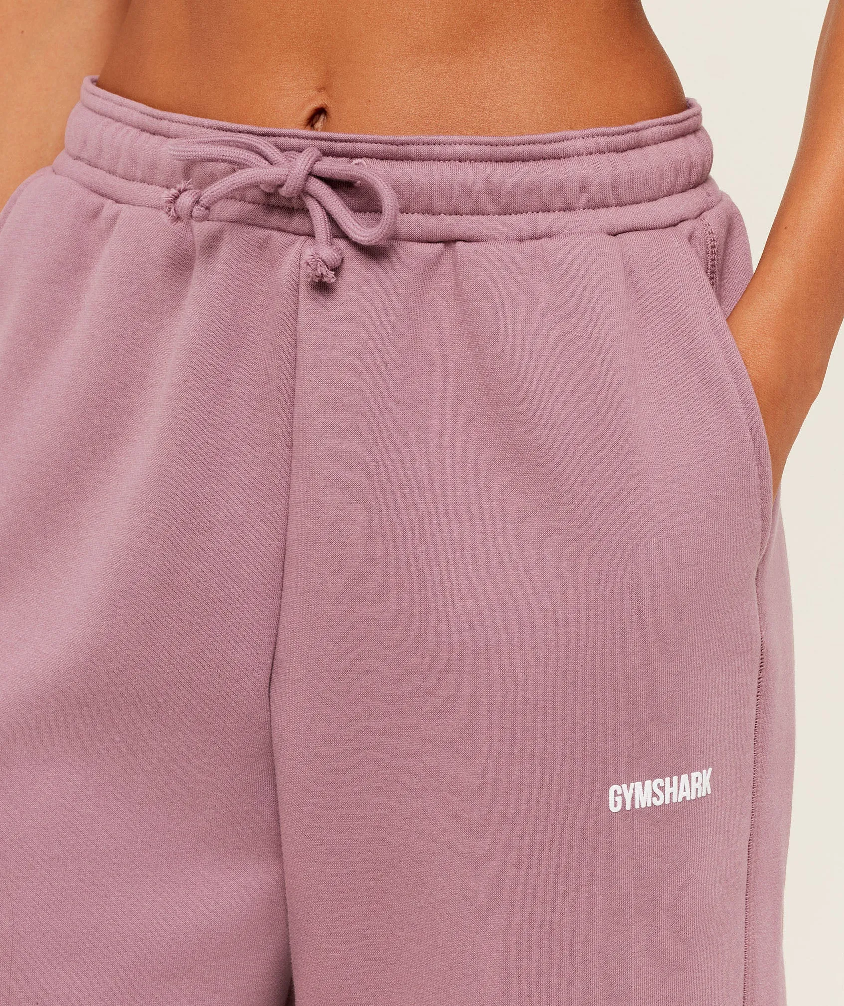 Gymshark Cosy Luxe Cuffed Joggers - Calm Pink sold by Gymshark product image thumbnail 5