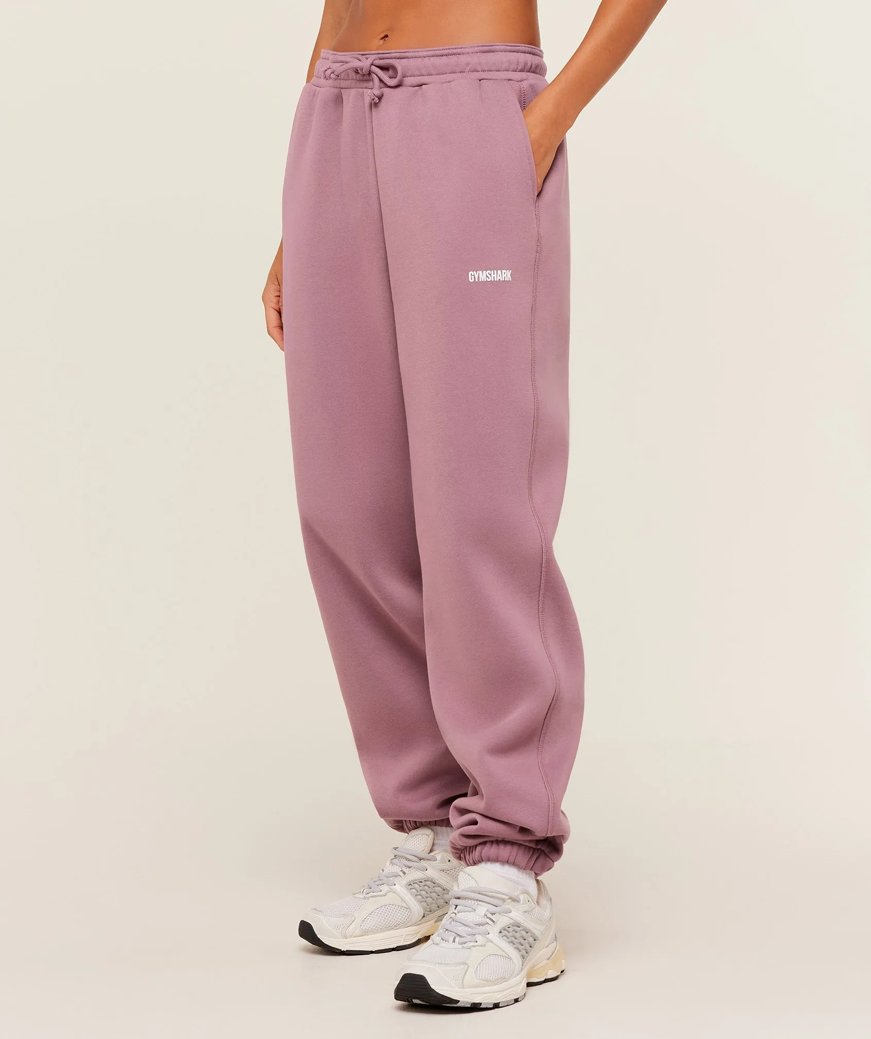 Gymshark Cosy Luxe Cuffed Joggers - Calm Pink sold by Gymshark product image thumbnail 3