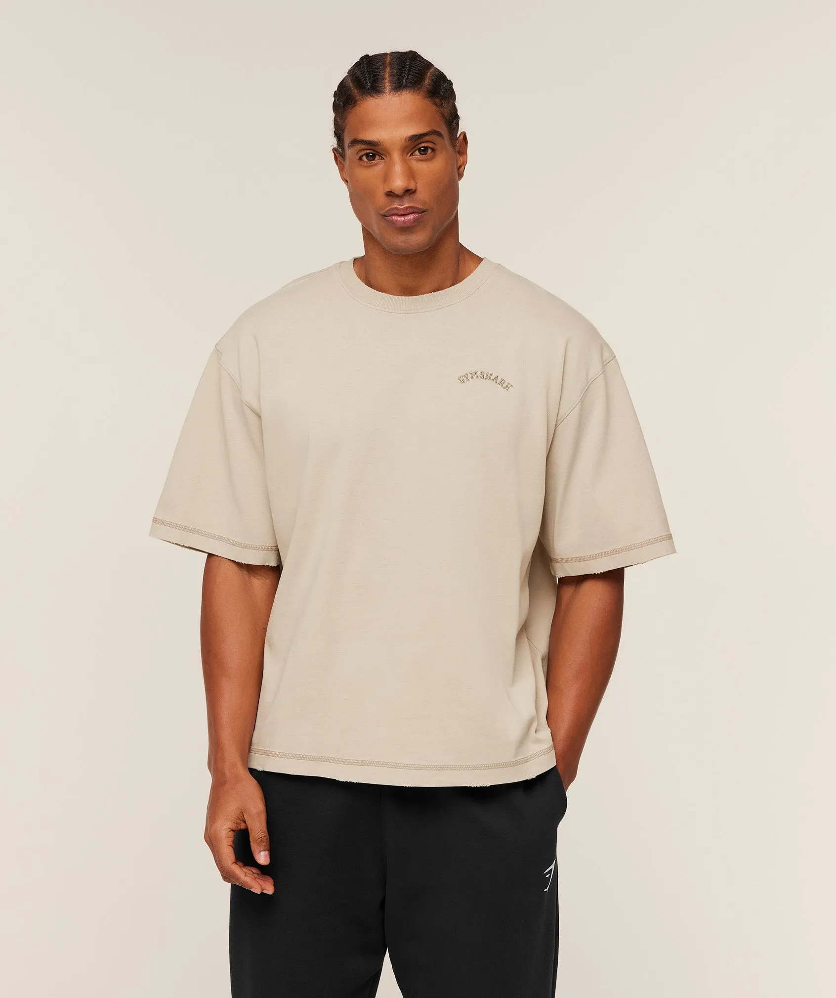 Gymshark Re-Rack T-Shirt - Pebble Grey sold by Gymshark product image thumbnail 2