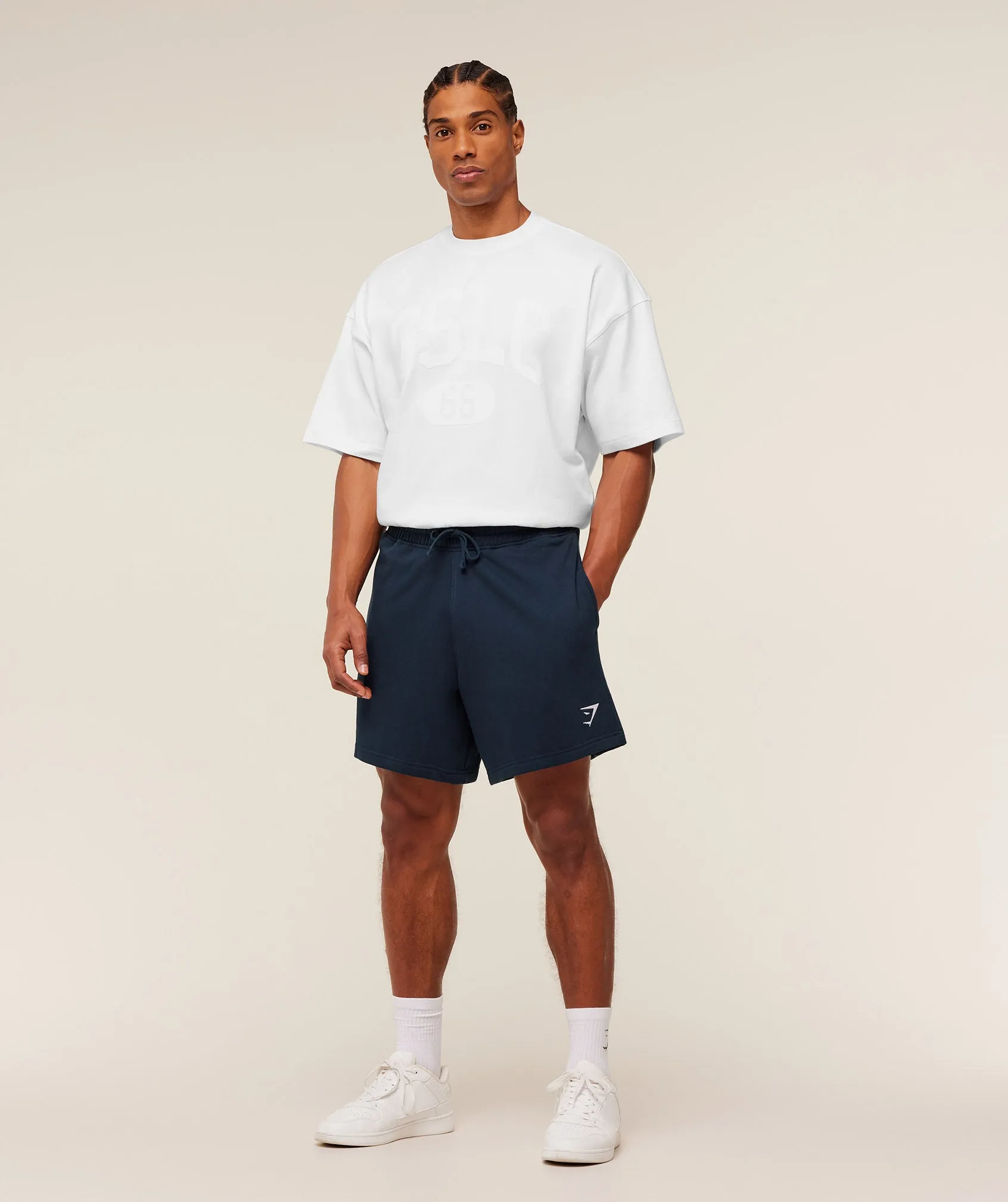 Gymshark Crest Shorts - GS Navy sold by Gymshark product image thumbnail 4