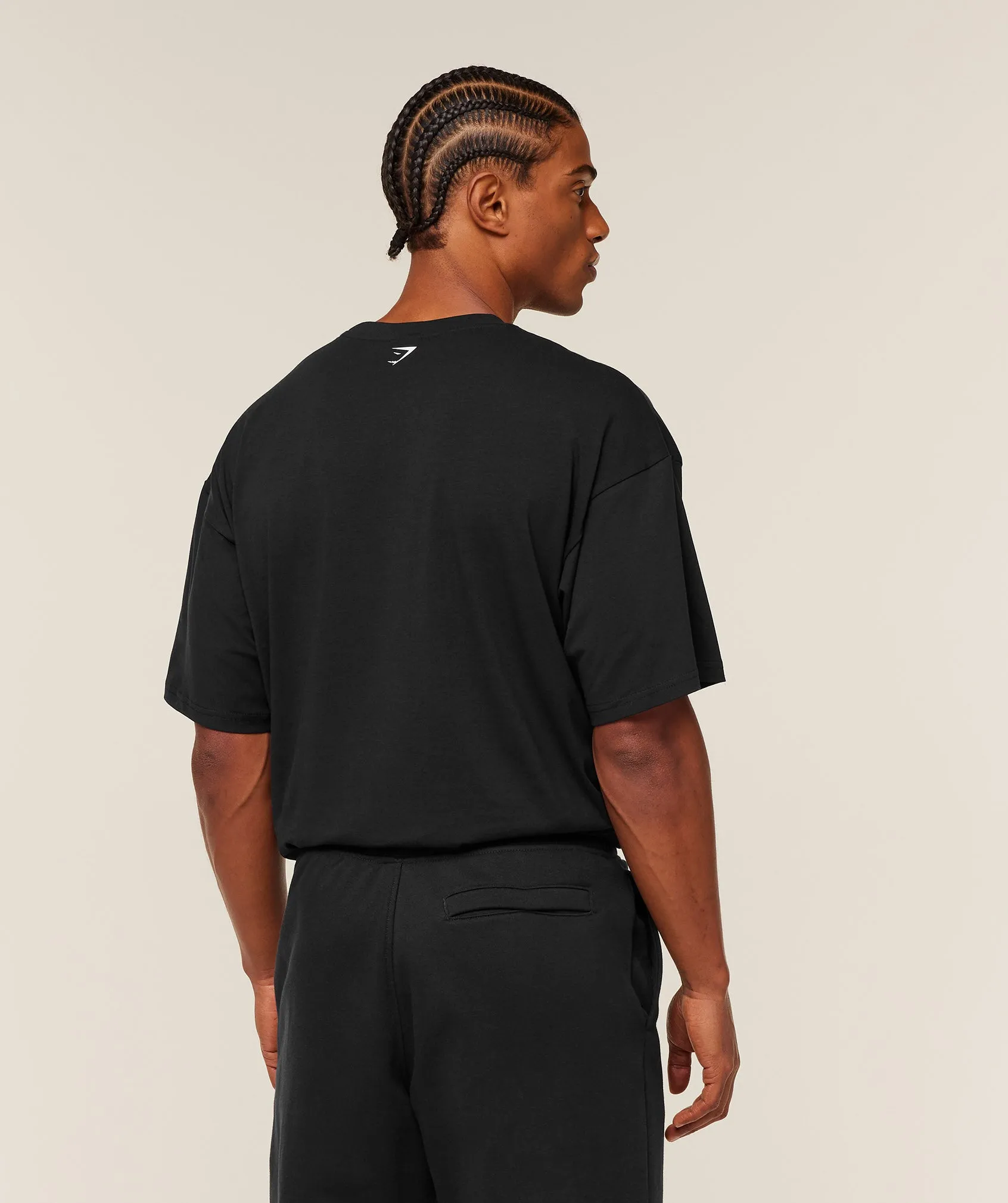 Gymshark Heavy Duty Bro Graphic T-Shirt - GS Black sold by Gymshark product image thumbnail 2