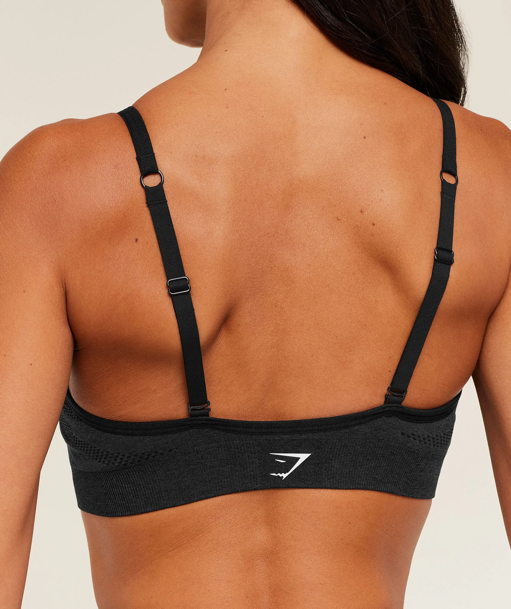 Gymshark Vital Sports Bra - Black Marl sold by Gymshark product image thumbnail 5