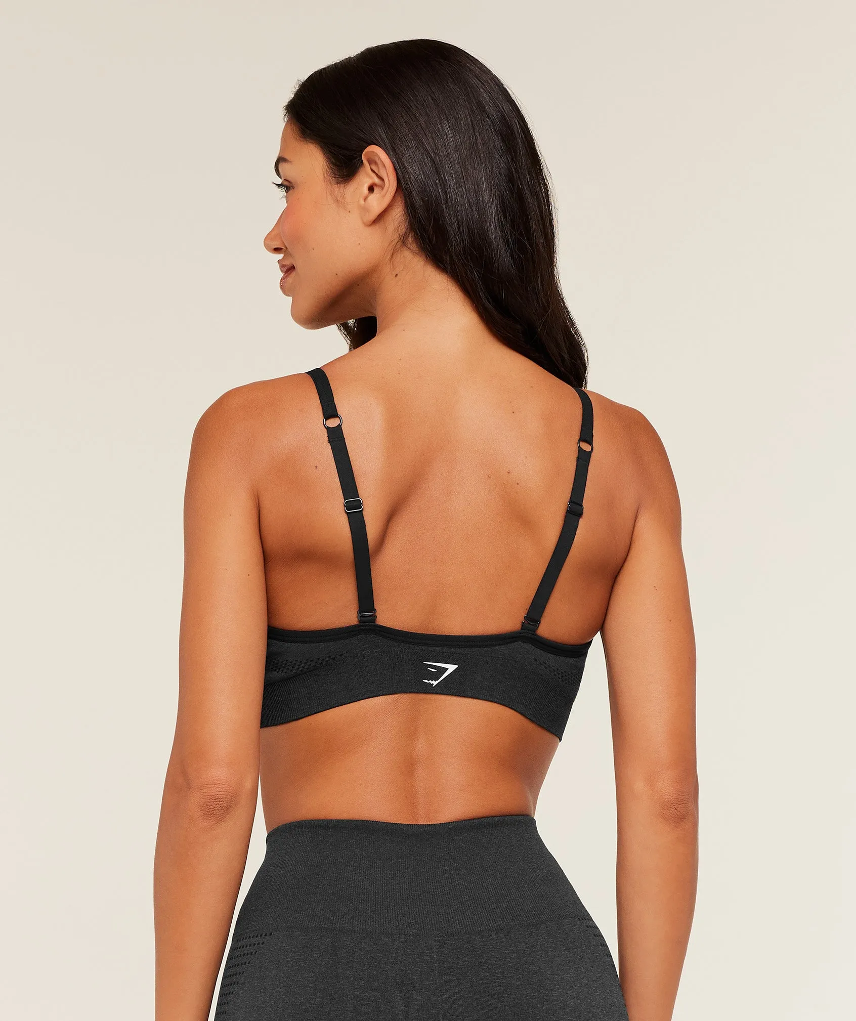 Gymshark Vital Sports Bra - Black Marl sold by Gymshark product image thumbnail 2