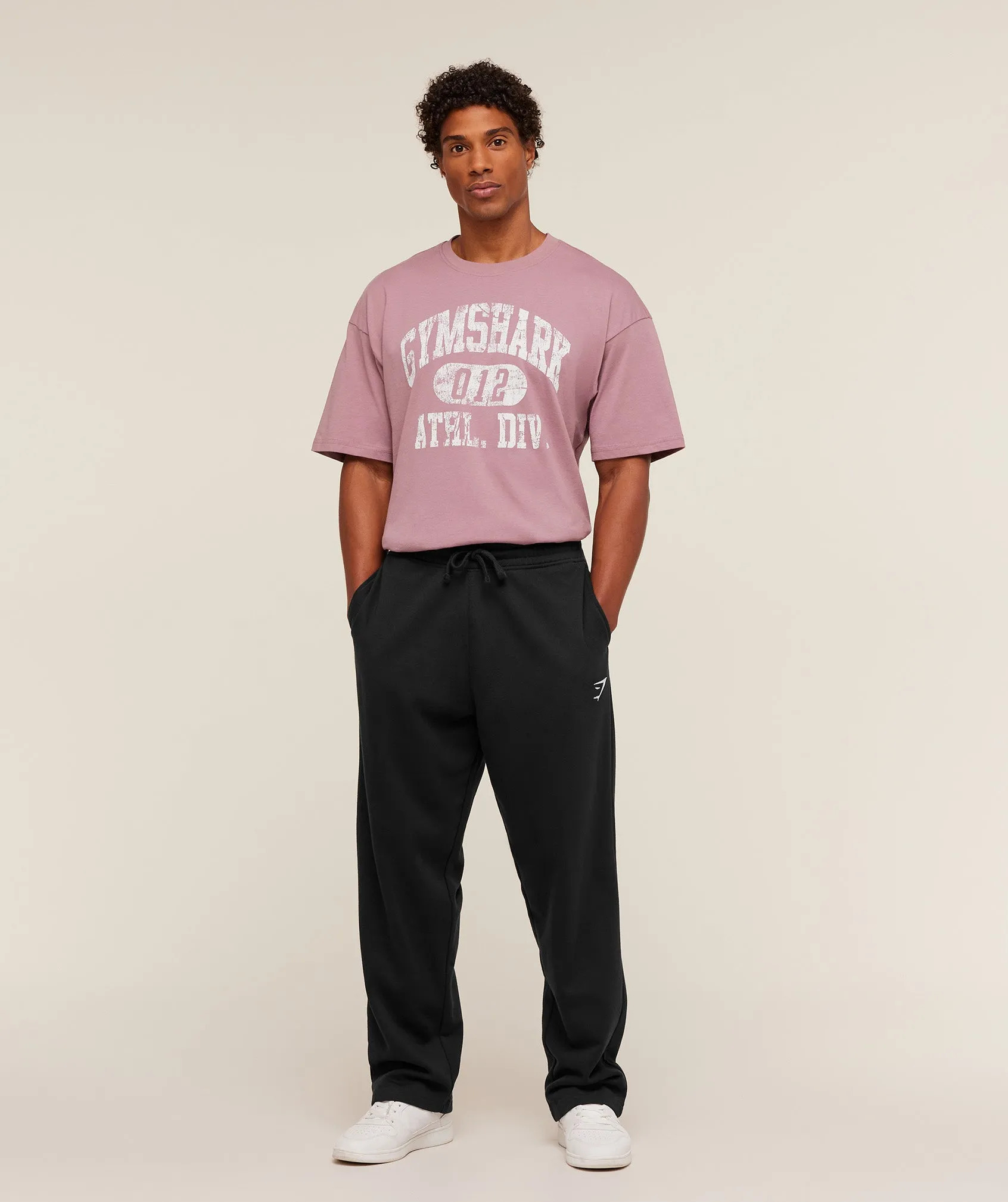 Gymshark Athletic Division Graphic T-Shirt - Calm Pink sold by Gymshark product image thumbnail 4