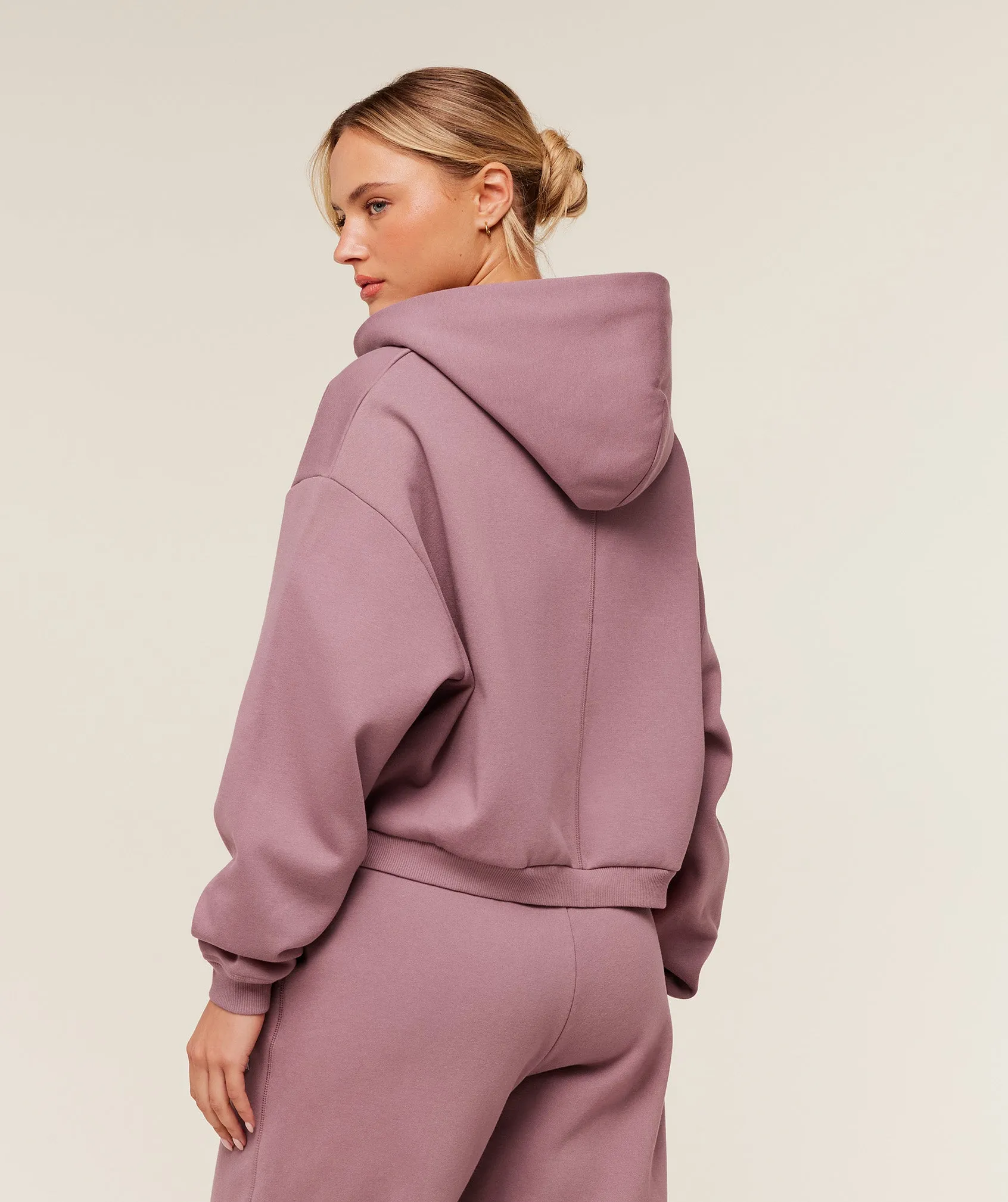 Gymshark Cosy Luxe Zip Through Hoodie - Calm Pink sold by Gymshark product image thumbnail 2